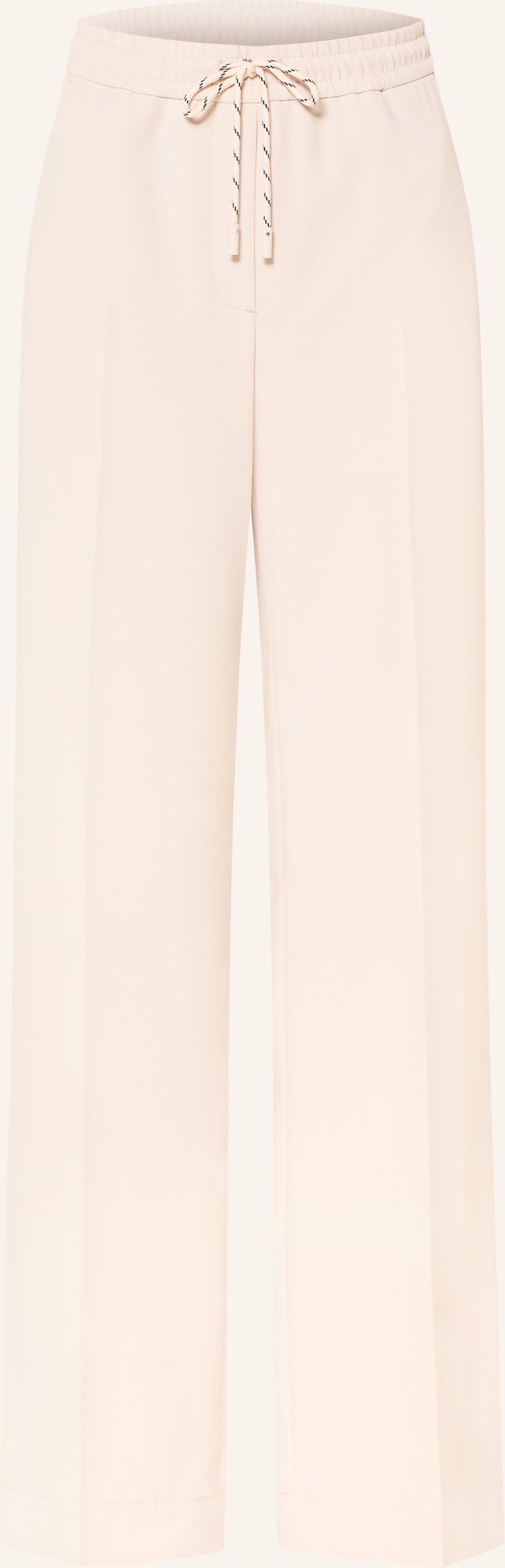 Marc Cain Marlenehose Welkom Aus Sweat beige