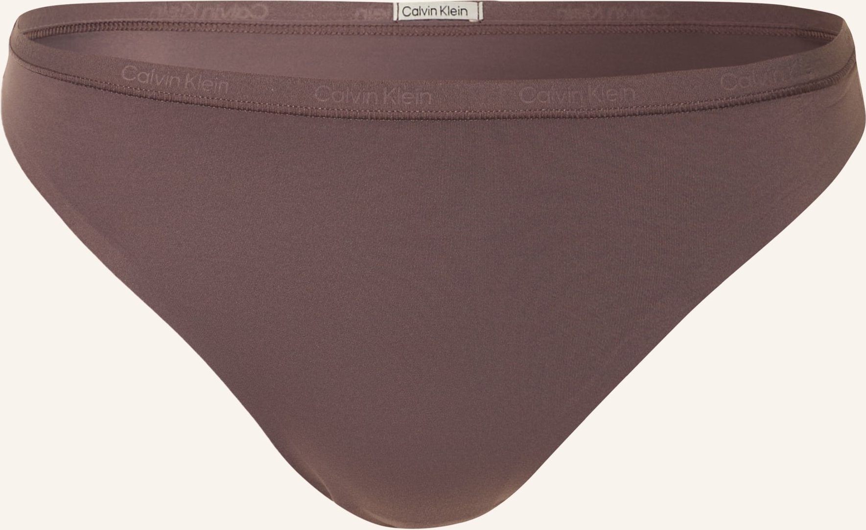 Calvin Klein String Perfectly Fit braun