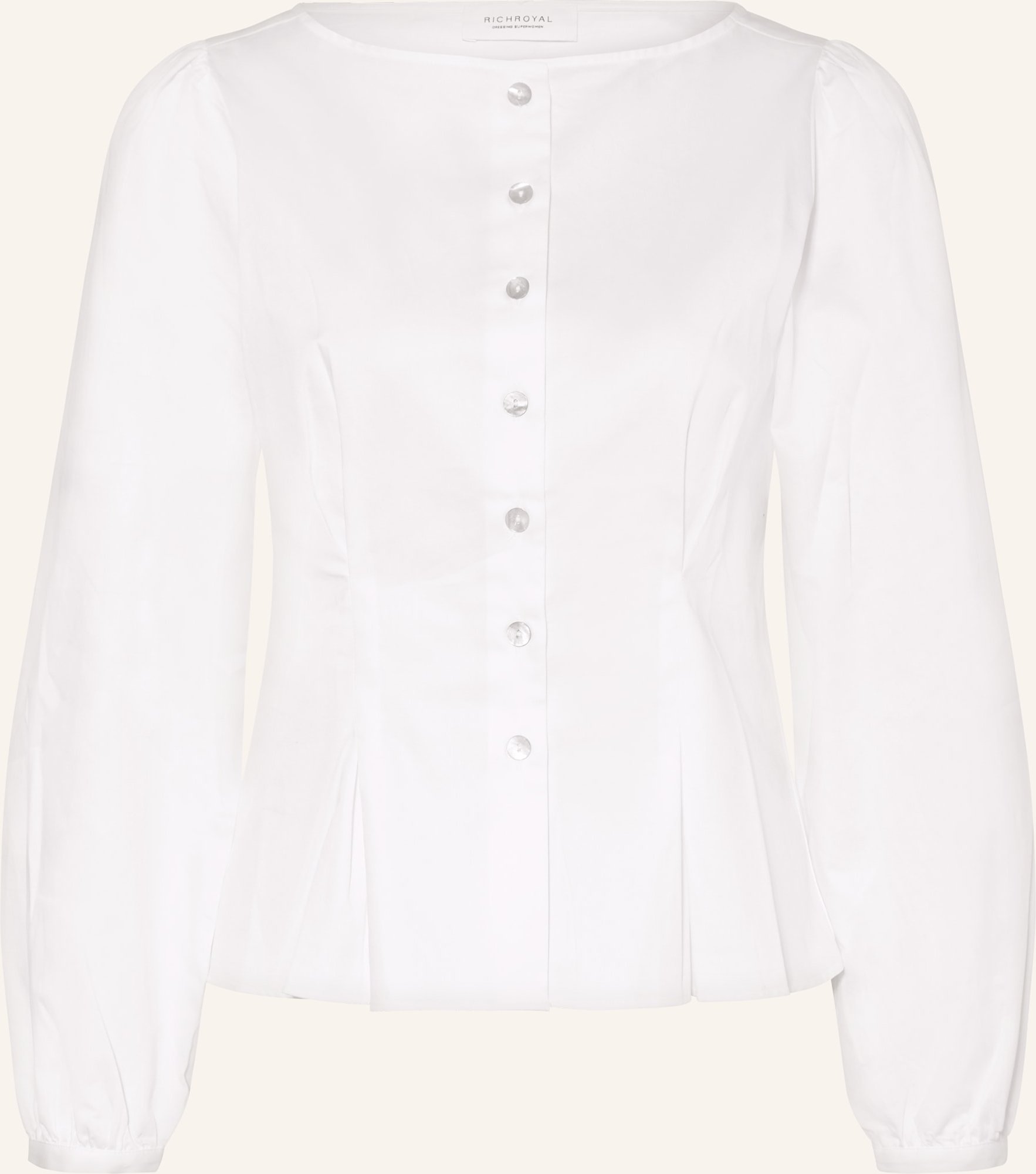 Rich & Royal Bluse weiss