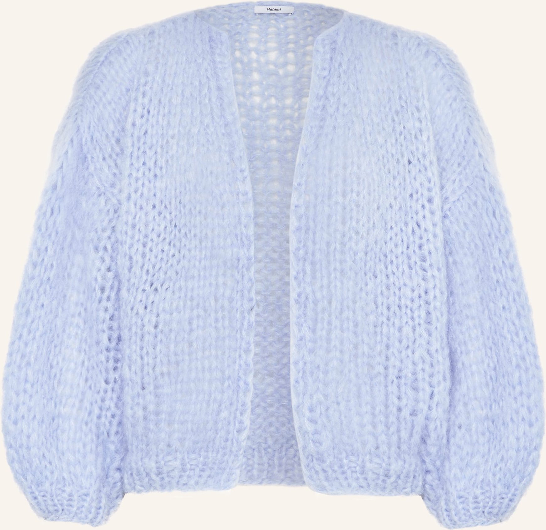 Maiami Strickhülle Mit Mohair blau