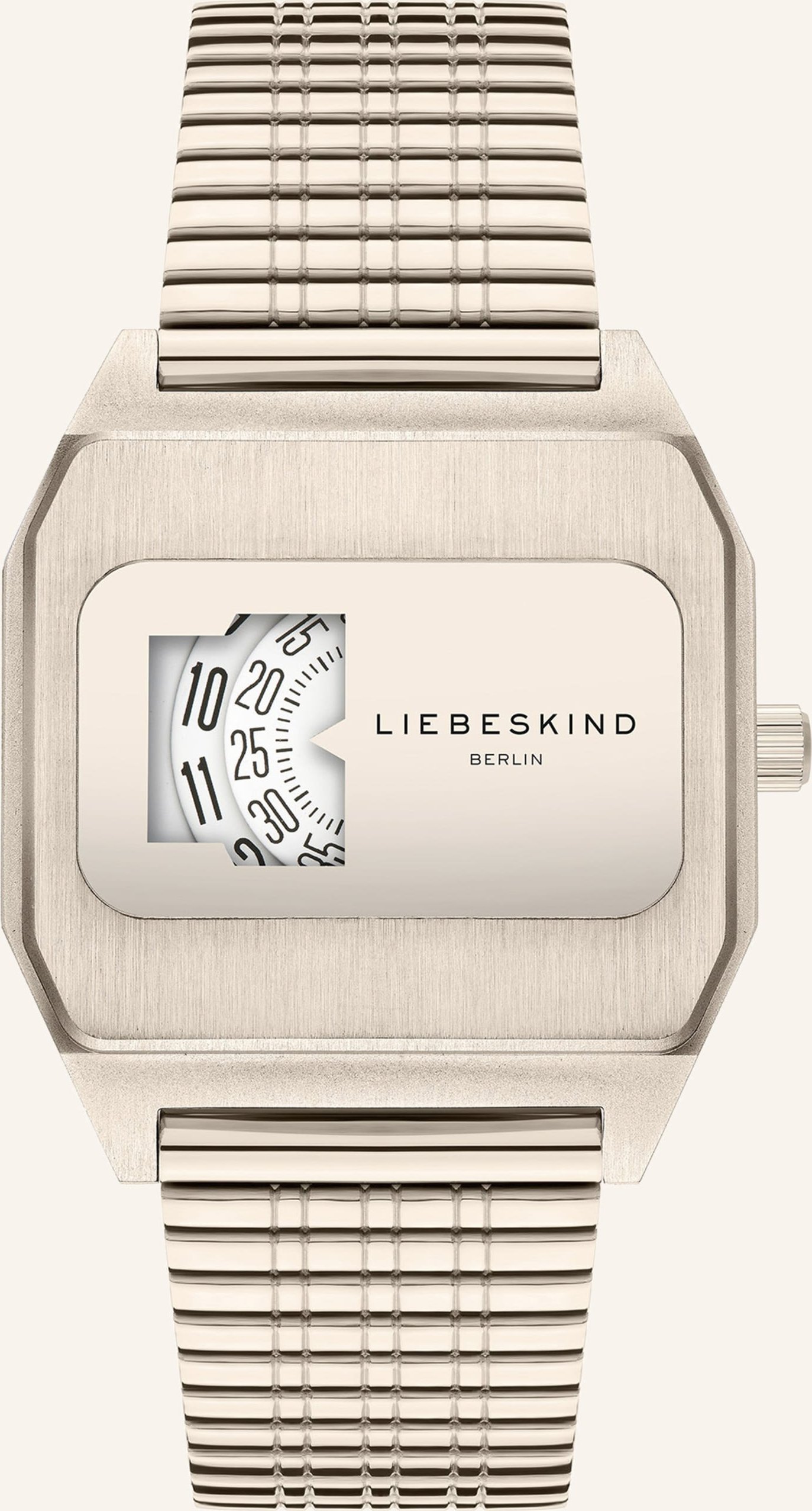 Liebeskind Armbanduhr Aus Edelstahl rosegold