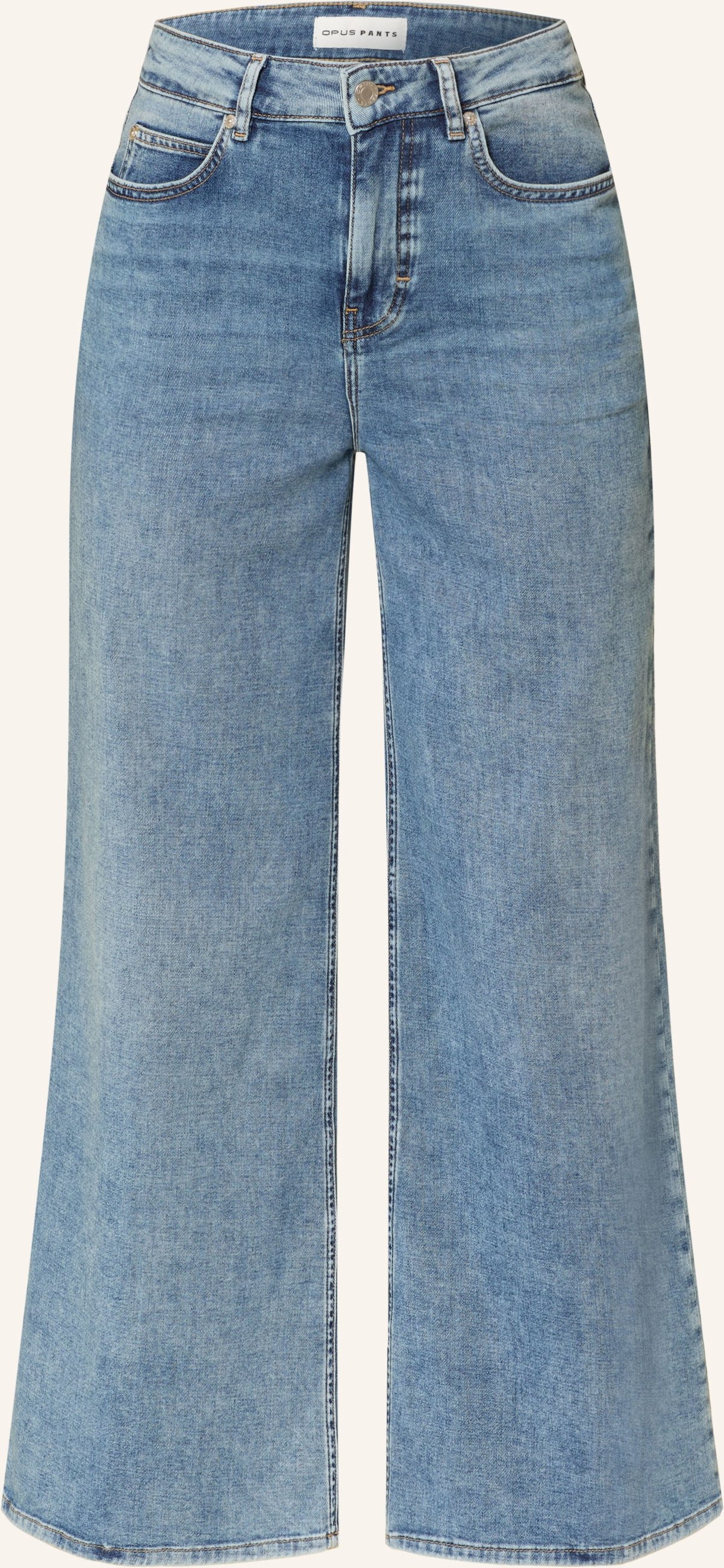 Opus Pants Wide Leg Jeans Mari Willow blau