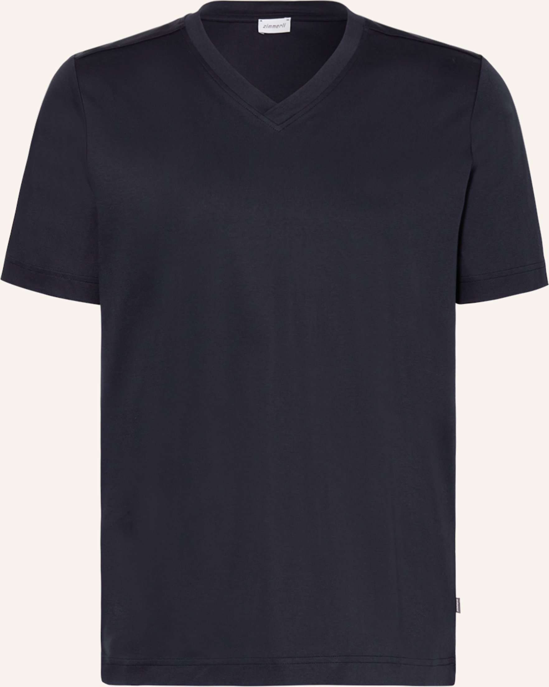 Thumbnail - Zimmerli Schlafshirt Supreme Green Cotton blau