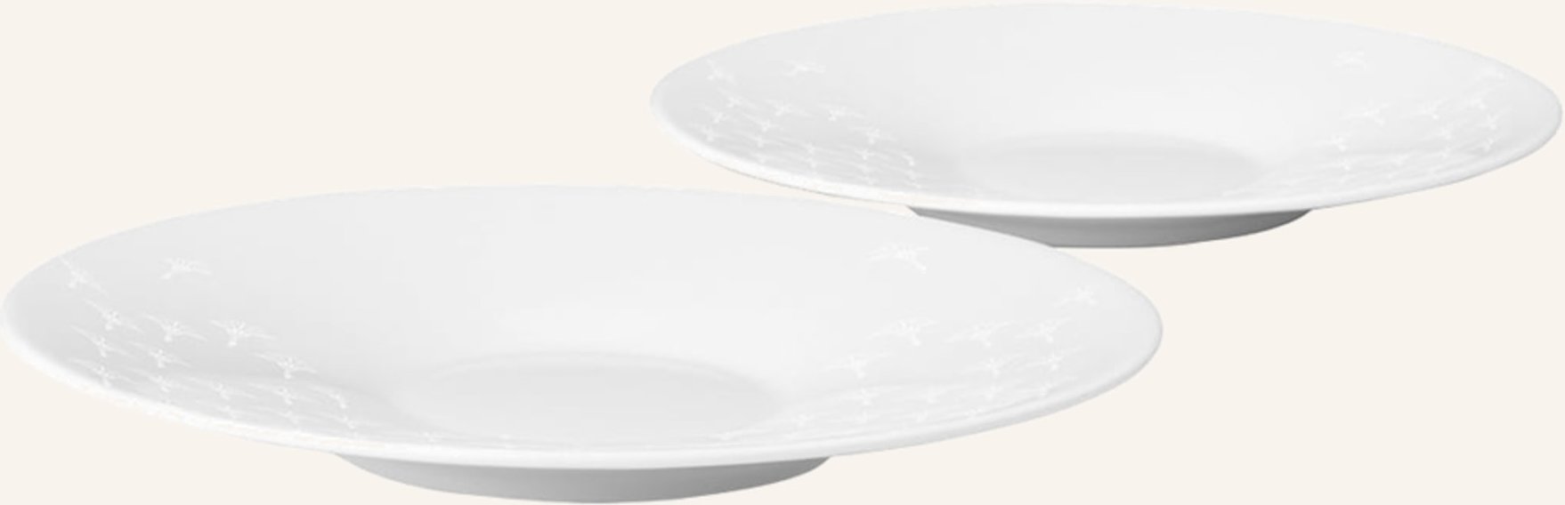 Thumbnail - Joop! Untertasse Faded Cornflower weiss