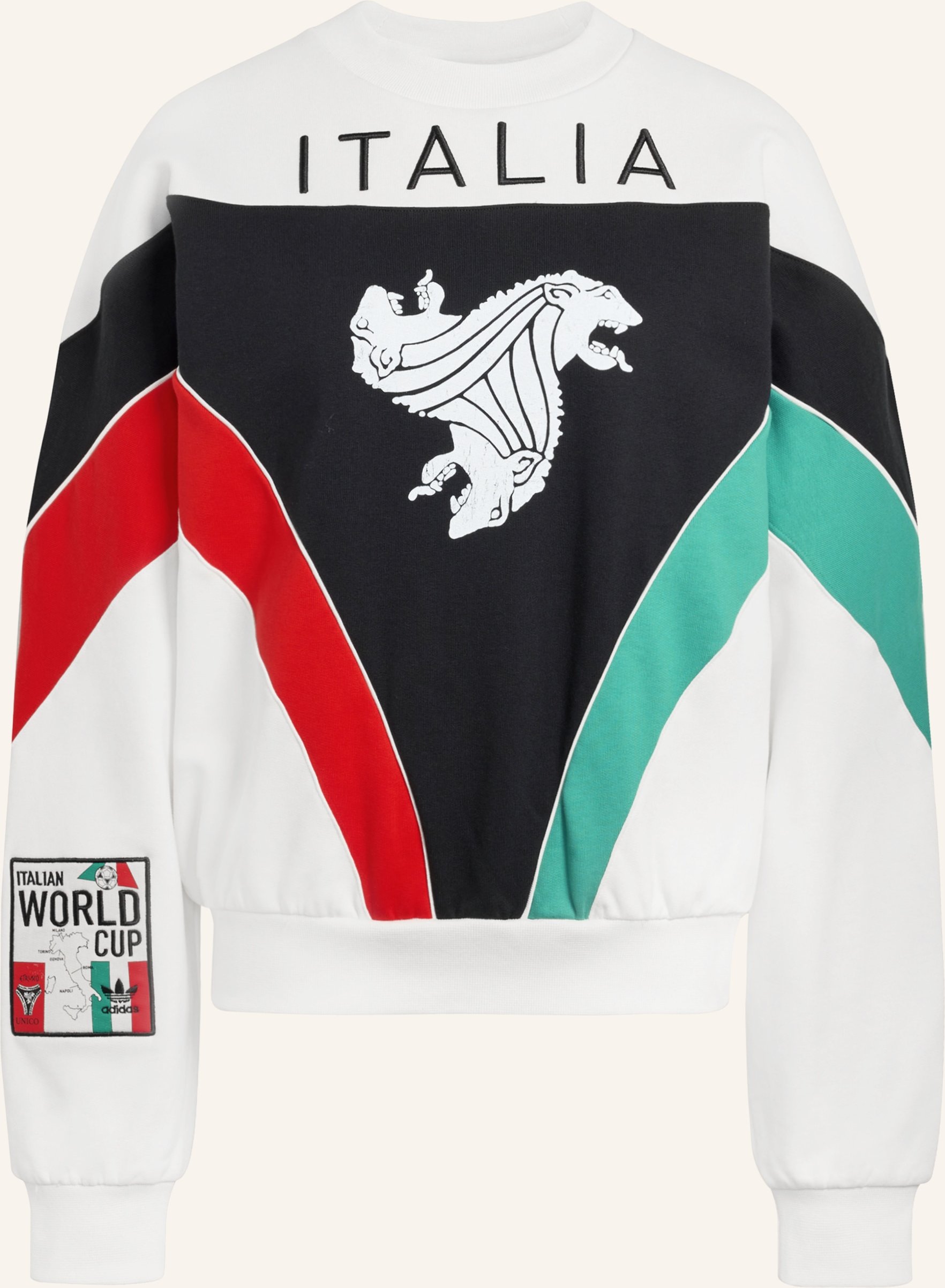 Adidas Sweatshirt Italien 26 Coppa Del Mundo weiss