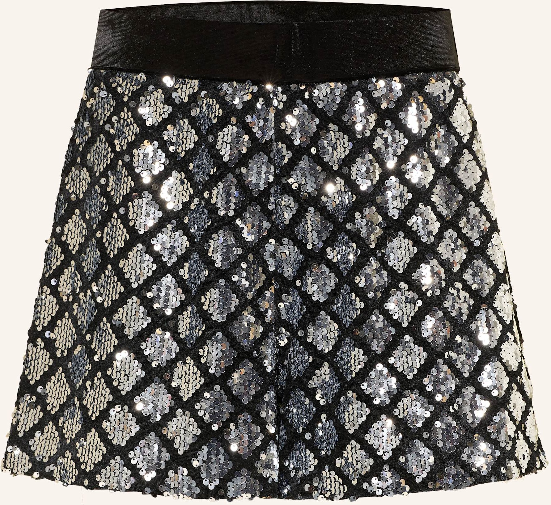 Riani Nickishorts Mit Pailletten schwarz