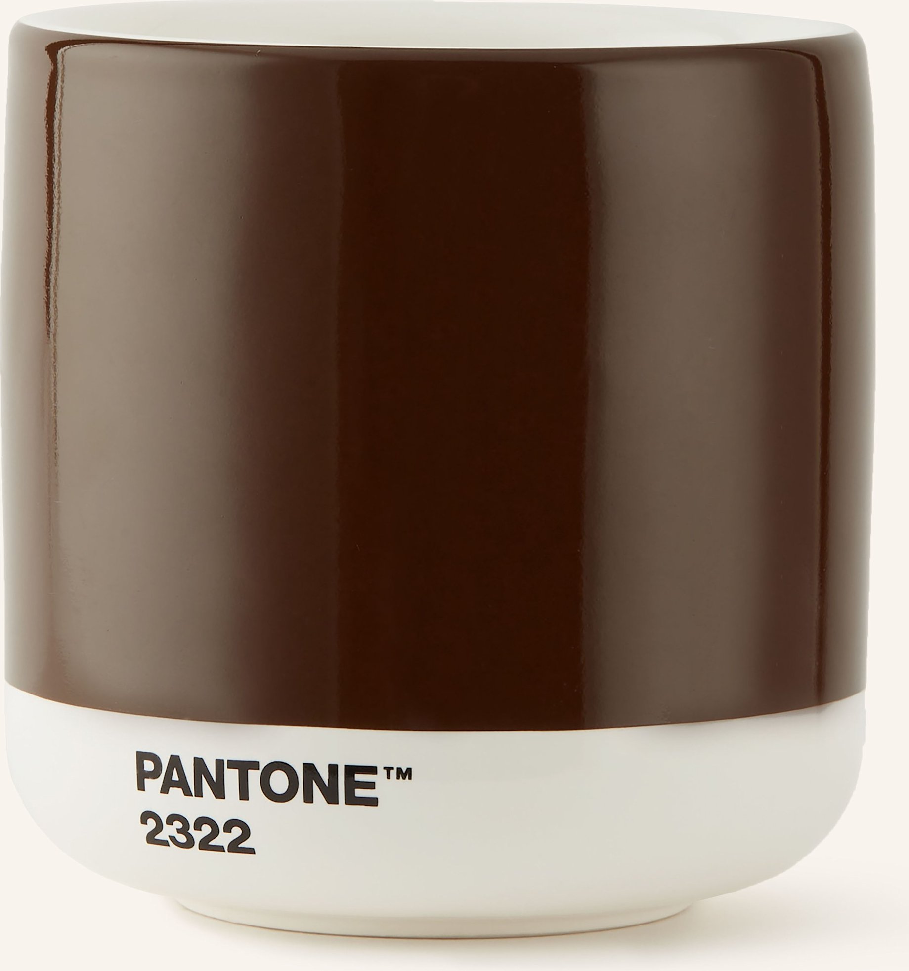 Pantone Latte-Thermobecher braun