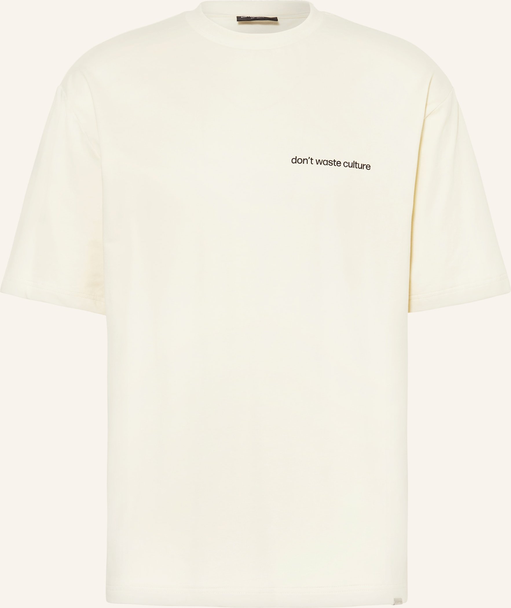 Don't Waste Culture Oversized-Shirt Javier beige