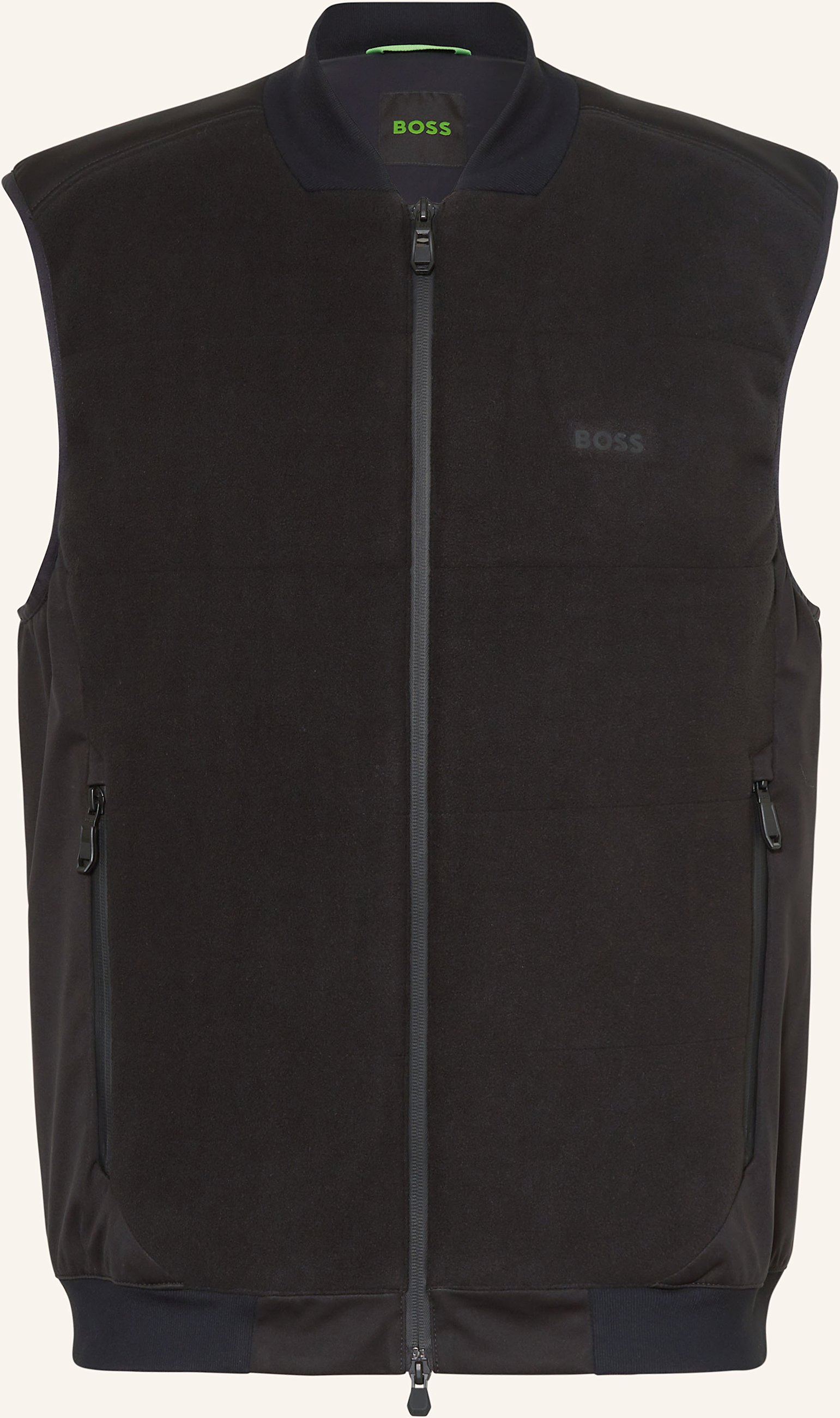 Boss Hybrid-Weste Ow_Hole19 schwarz