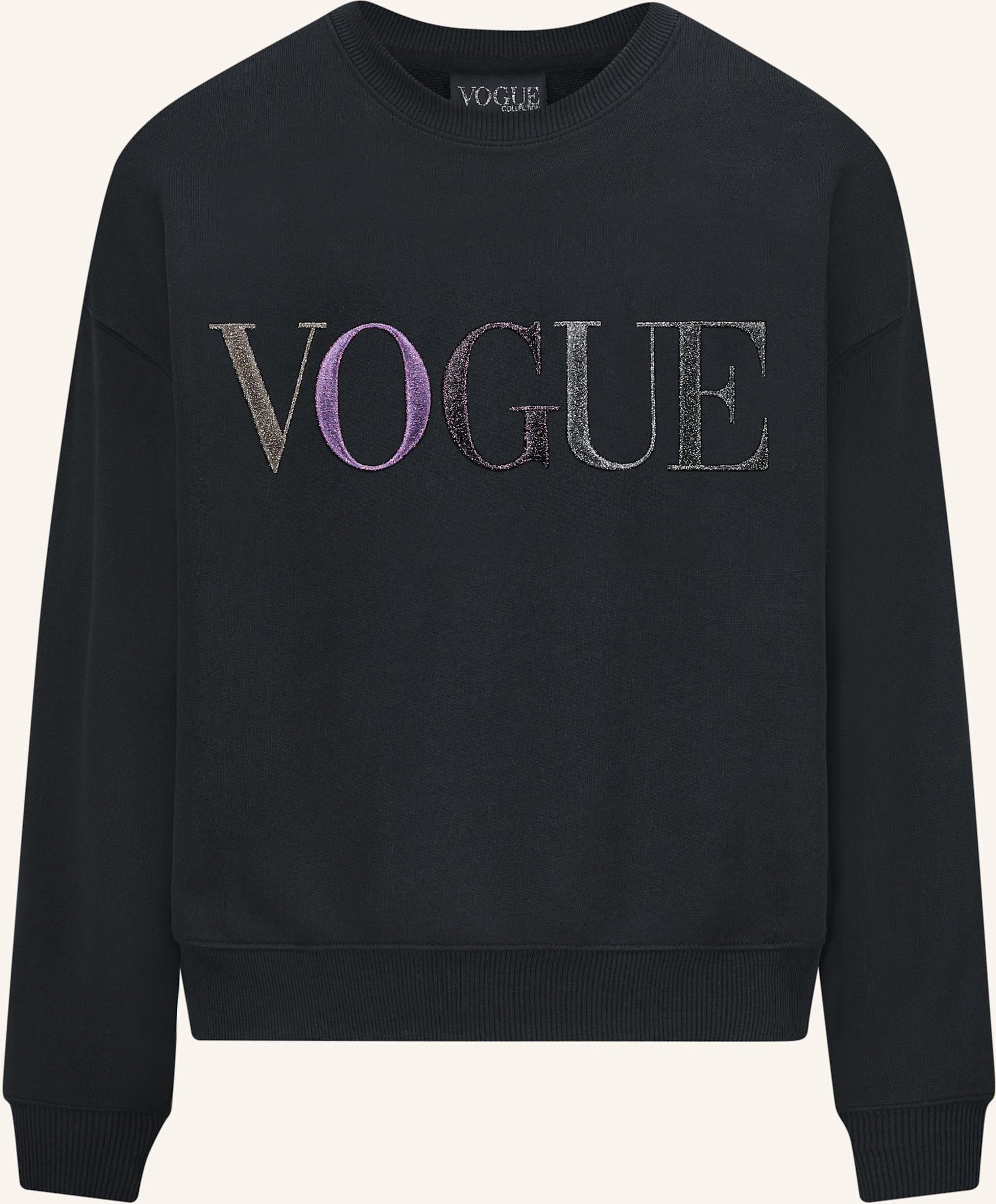 Vogue Collection Sweatshirt schwarz