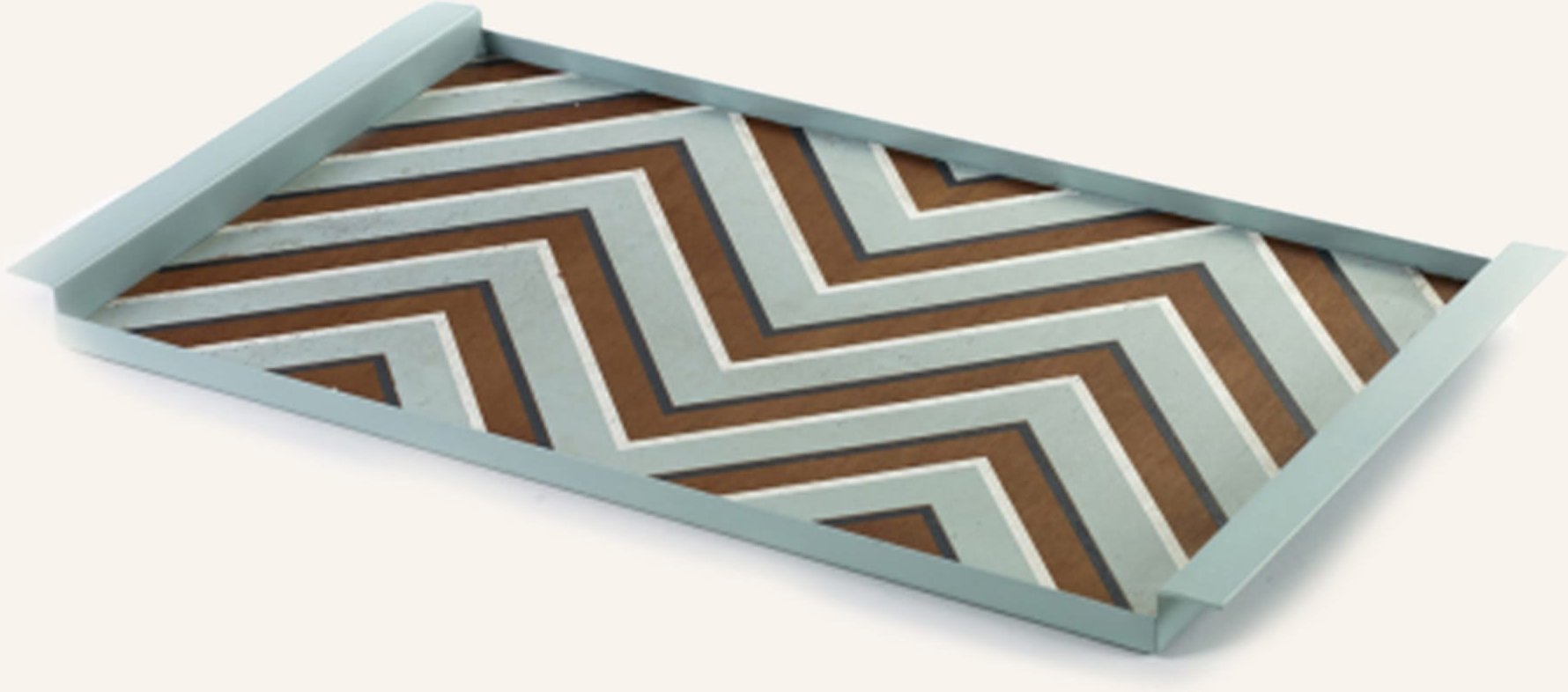 Serax Tablett Grint blau