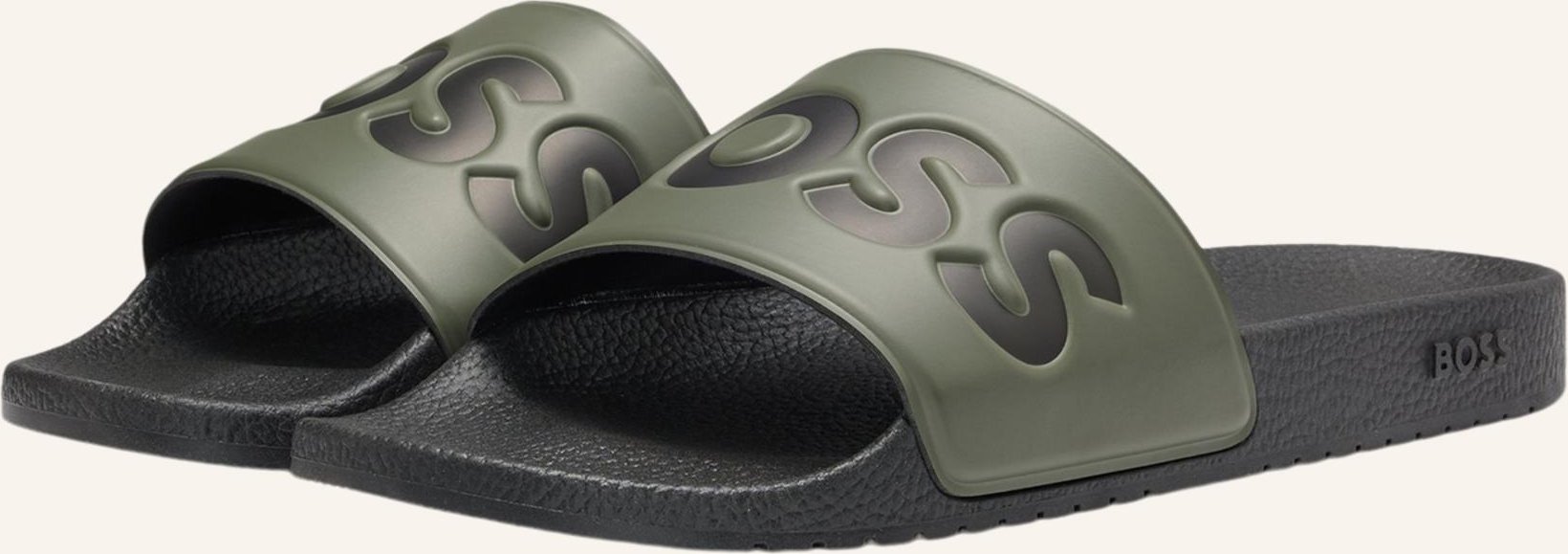 Boss Sandale Aryeh_Slid_Npvlg gruen