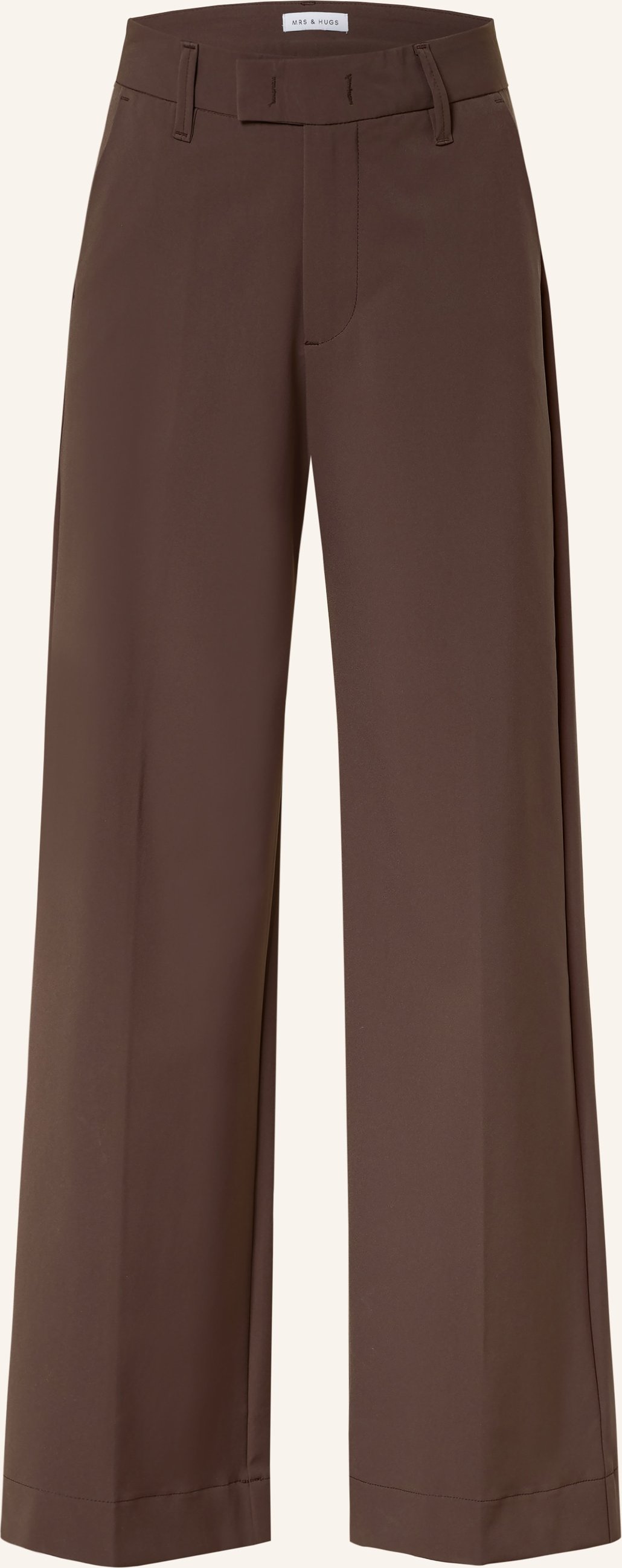 Mrs & Hugs Marlenehose braun