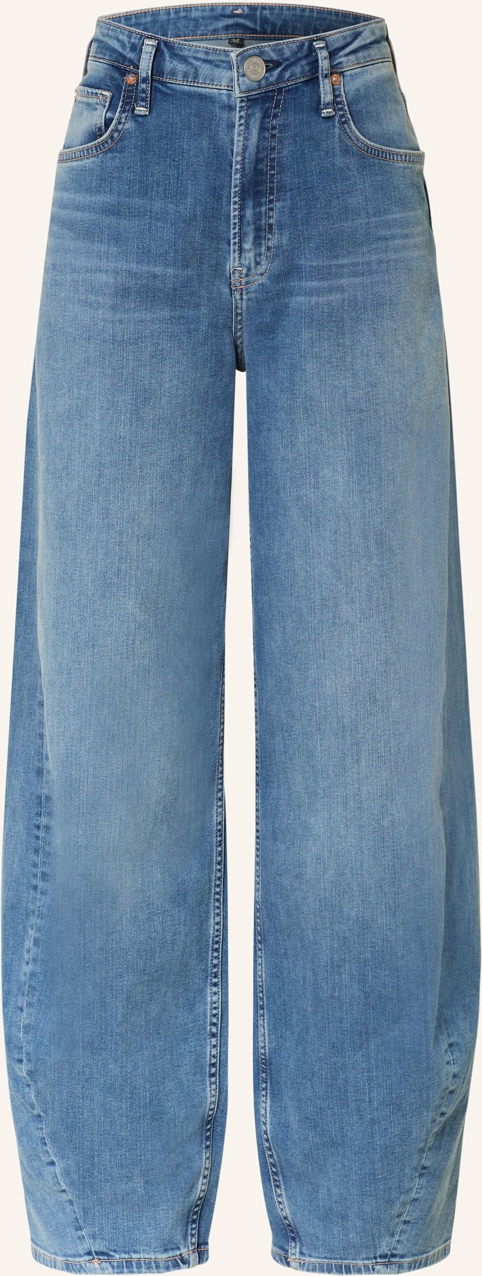 True Religion Straight Jeans Ruby Volume blau