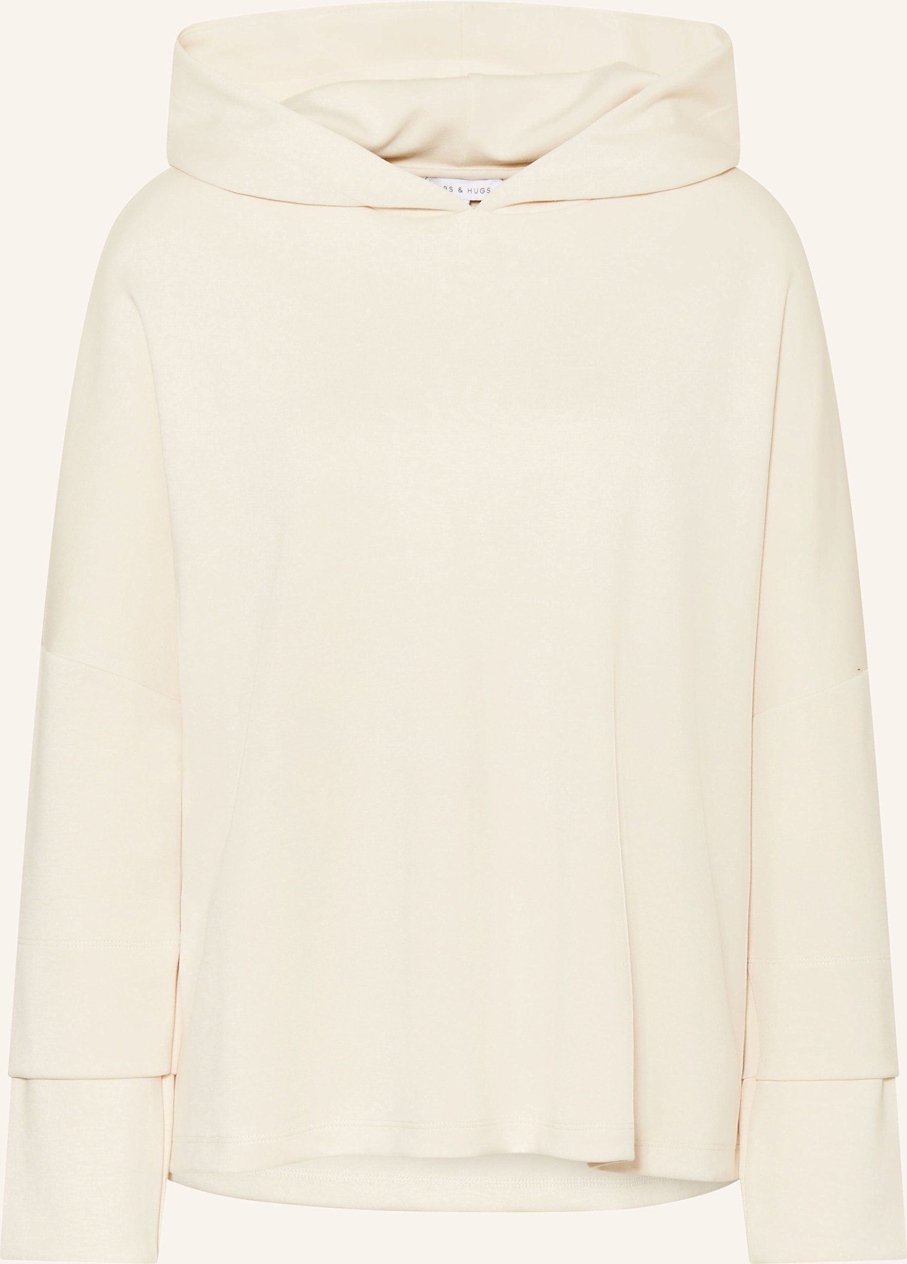 Mrs & Hugs Hoodie beige