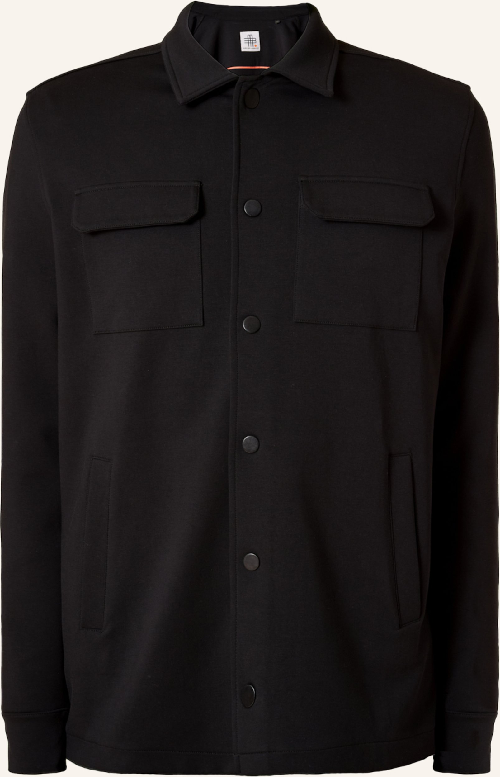 Thumbnail - Gebauer & Gebauer Overshirt Ryan schwarz
