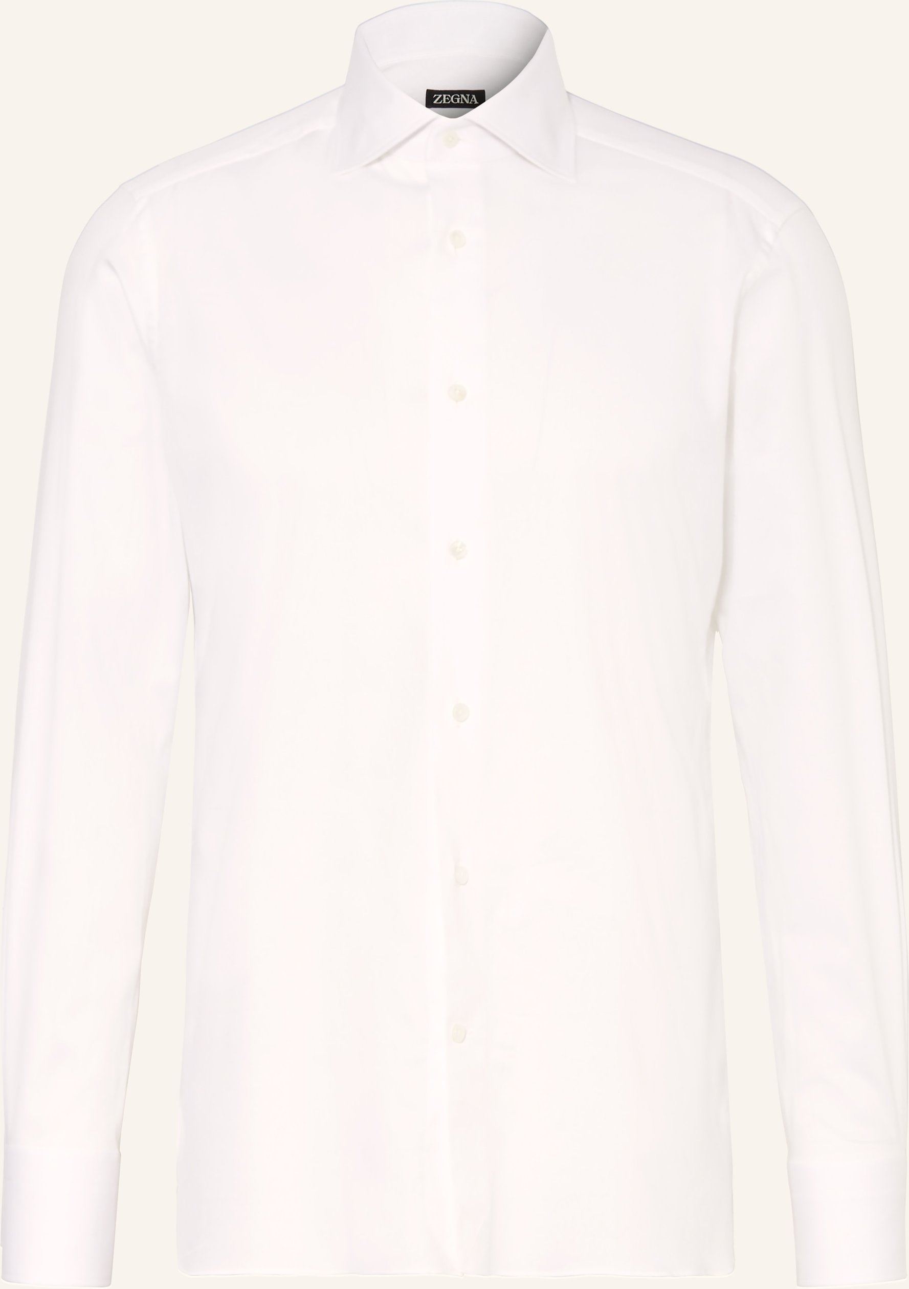 Zegna Hemd Regular Fit weiss