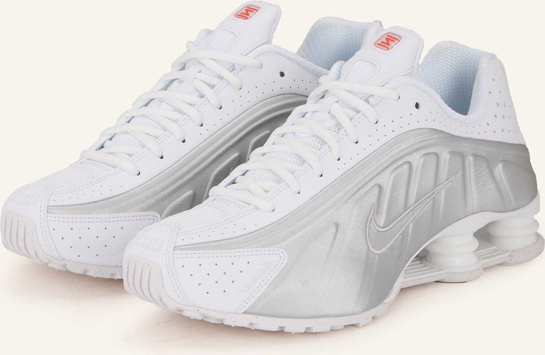 Thumbnail - Nike Sneaker Shox r4 weiss