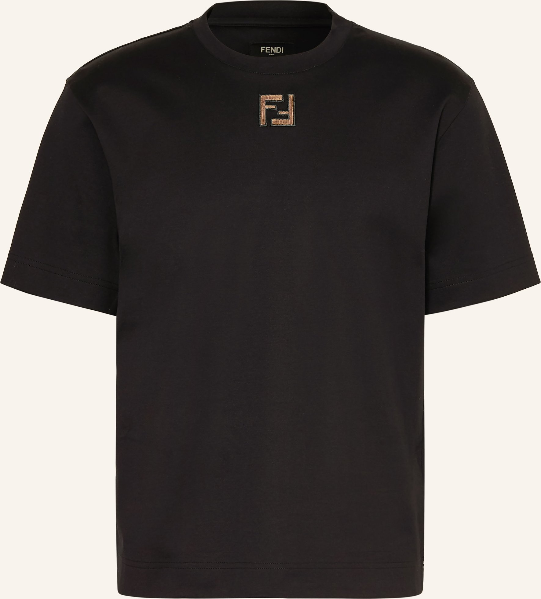 Fendi T-Shirt schwarz