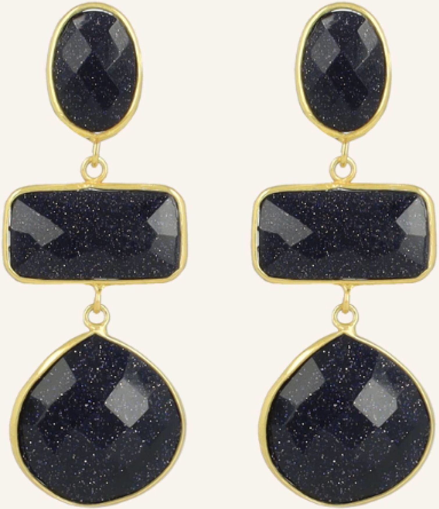 Lott.Gioielli Ohrhänger Lune Stargazing By Glambou gold