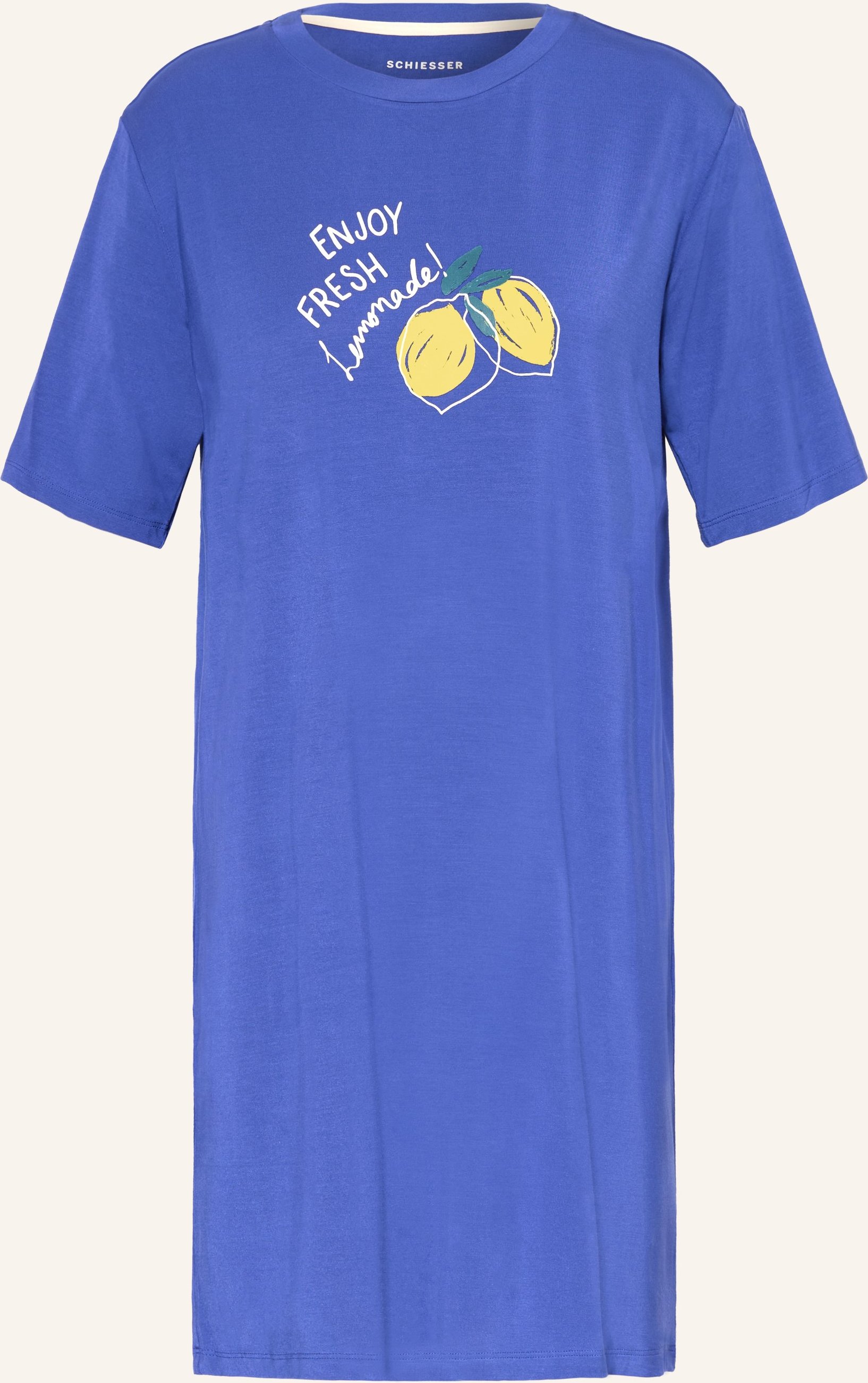 Schiesser Nachthemd blau