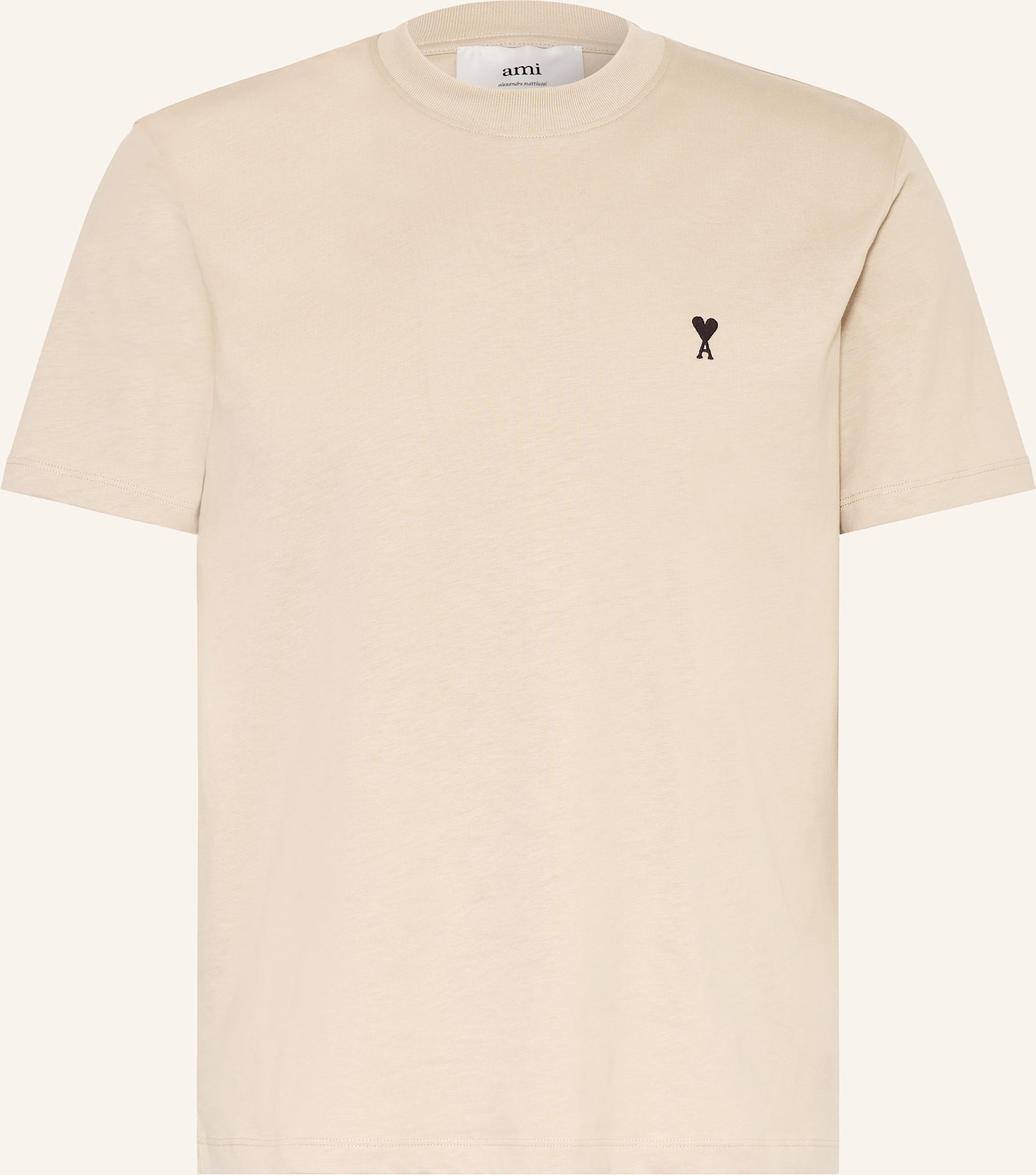 Thumbnail - Ami Paris T-Shirt beige