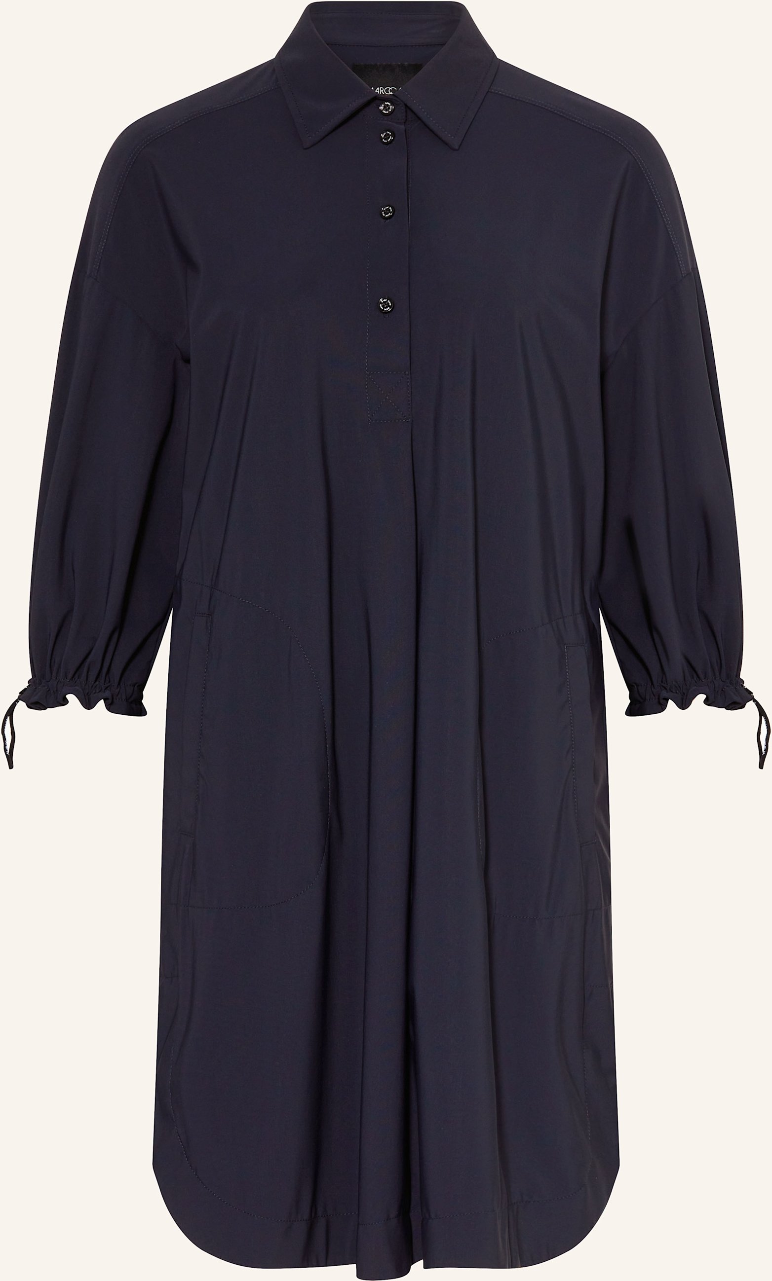 Marc Cain Polokleid Mit 3/4-Arm blau