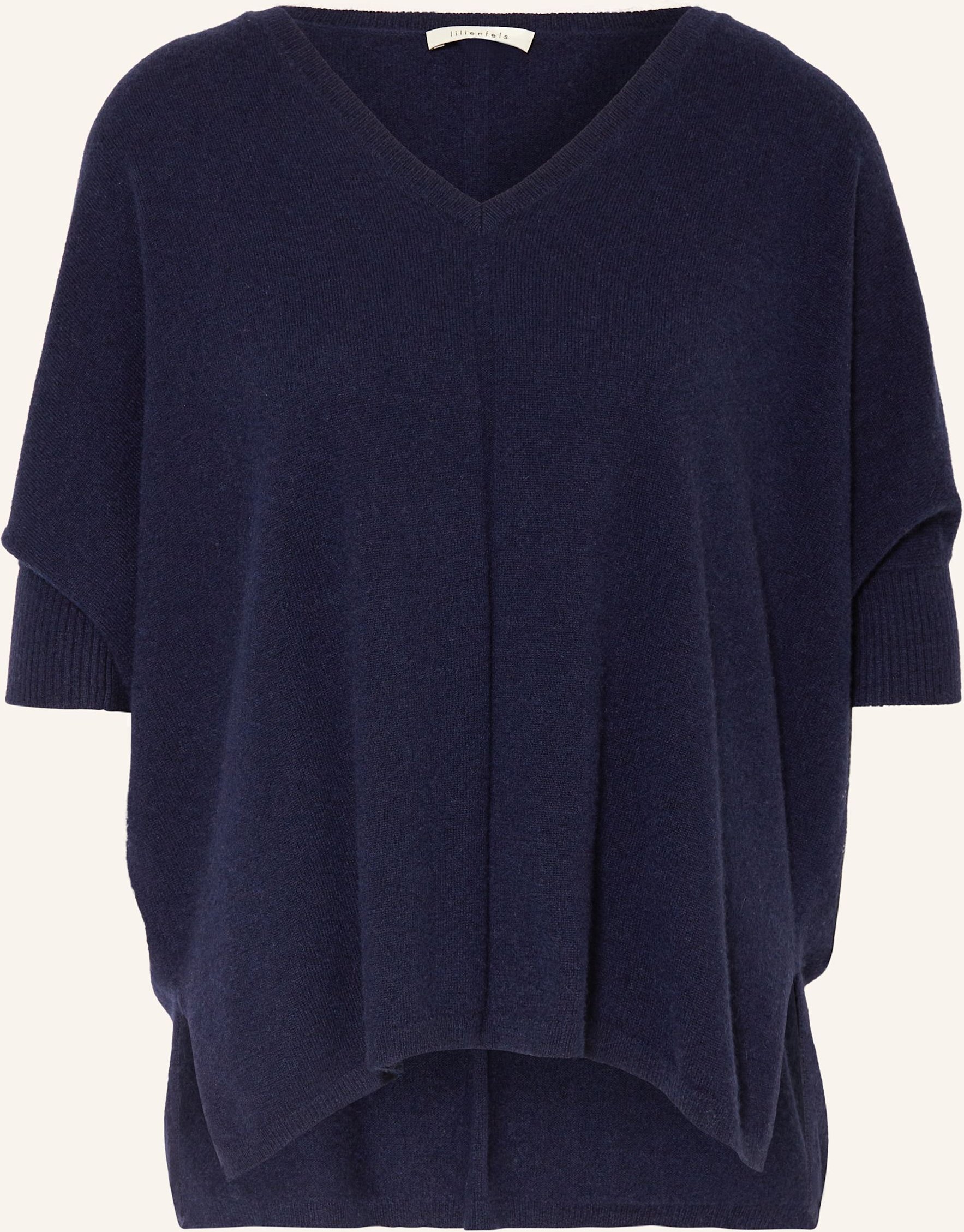 Lilienfels Oversized-Pullover Aus Cashmere blau
