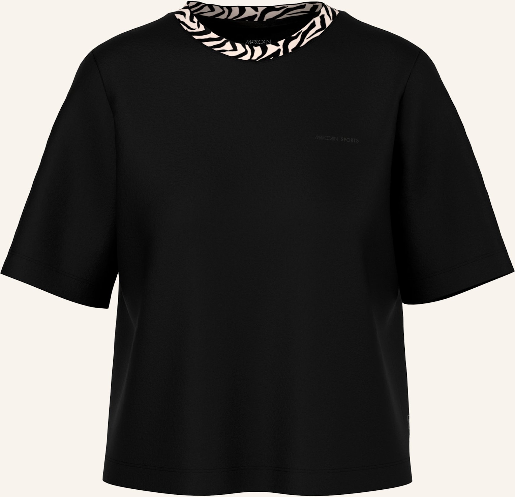 Marc Cain T-Shirt Mit Schmucksteinen schwarz