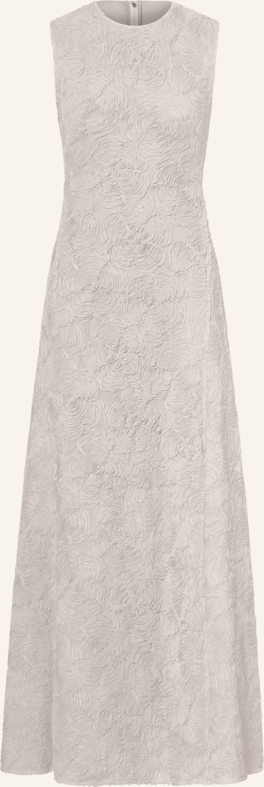 Rotate Mesh-Kleid grau