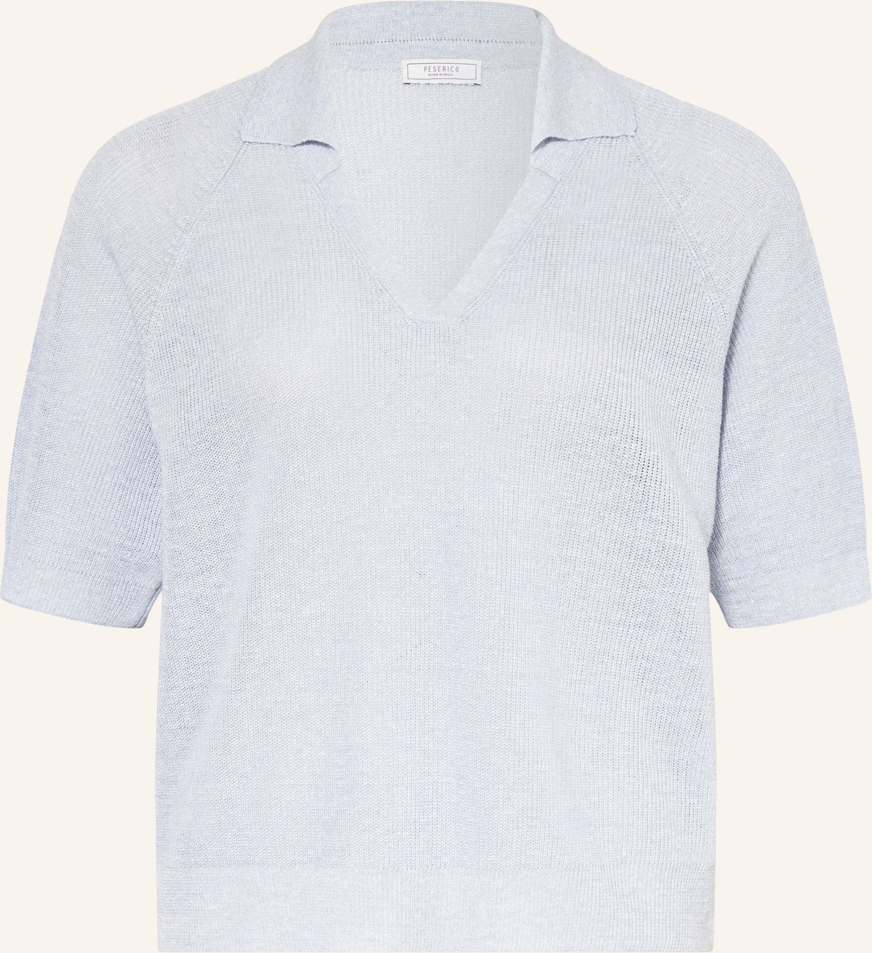 Peserico Strickshirt blau