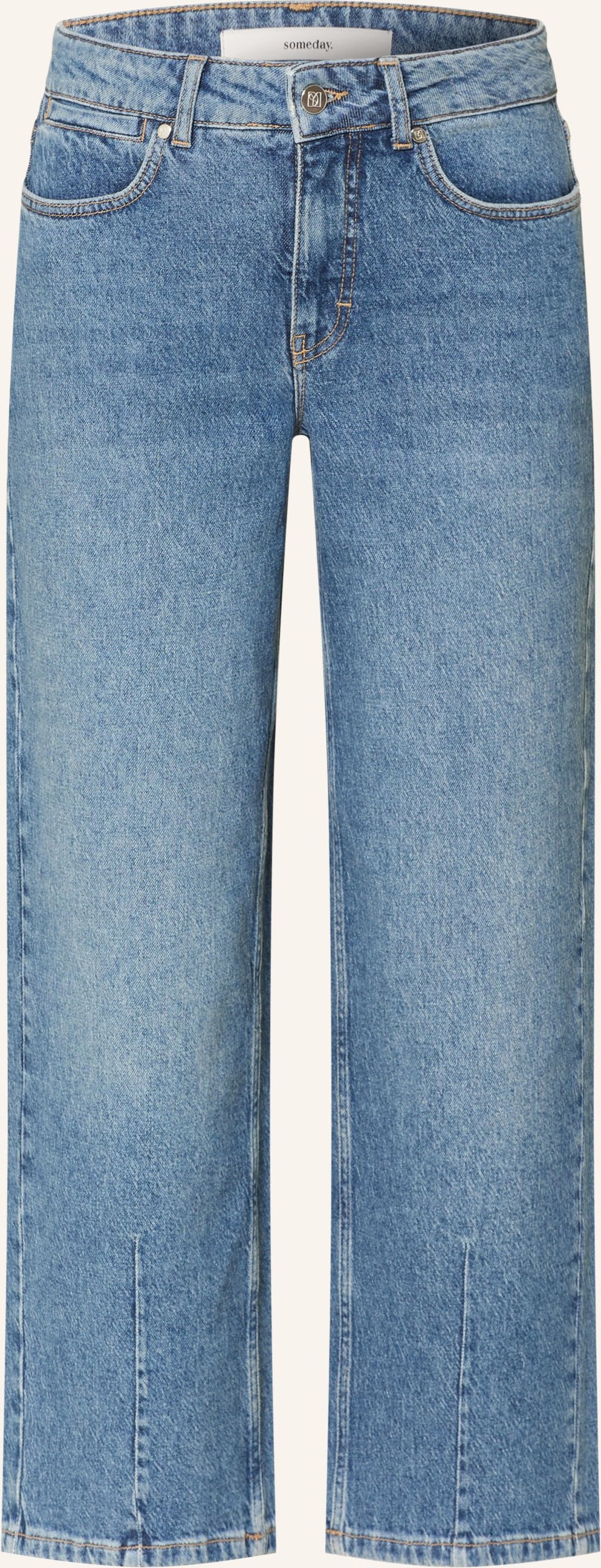 Someday Barrel Jeans Cellma blau