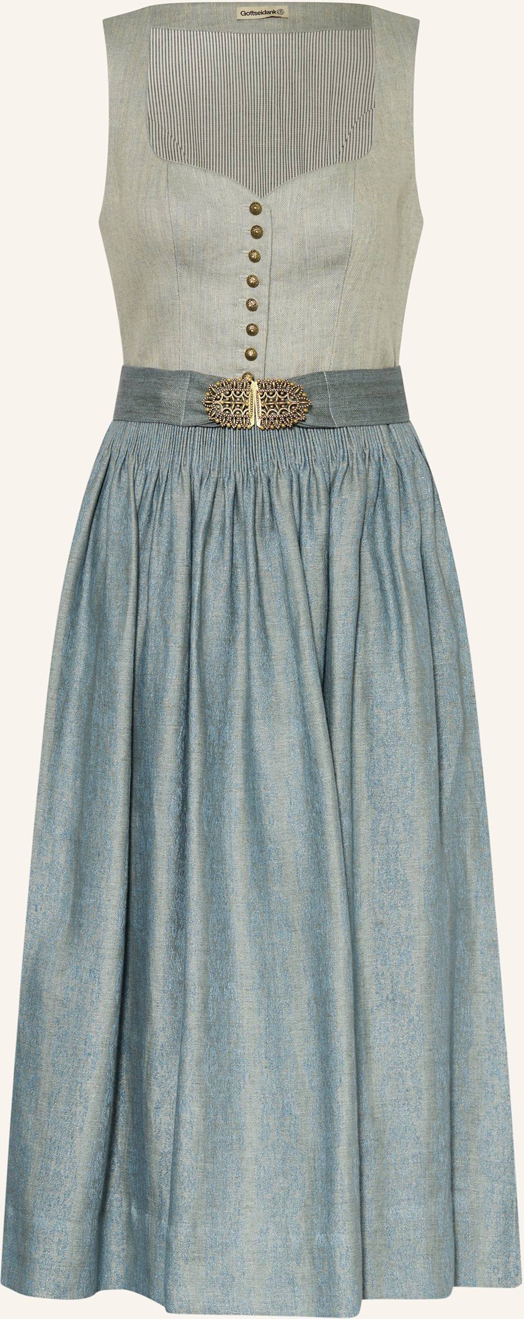 Thumbnail - Gottseidank Leinendirndl Hedi beige