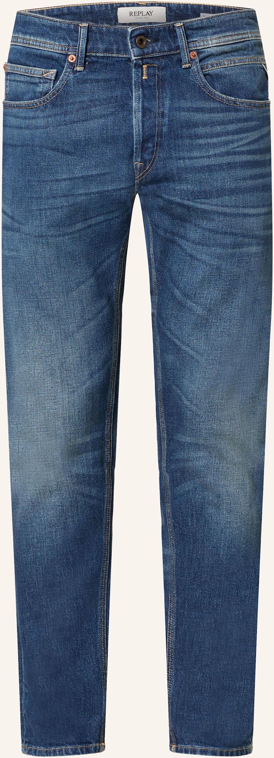 Thumbnail - Replay Jeans Regular Slim Fit blau