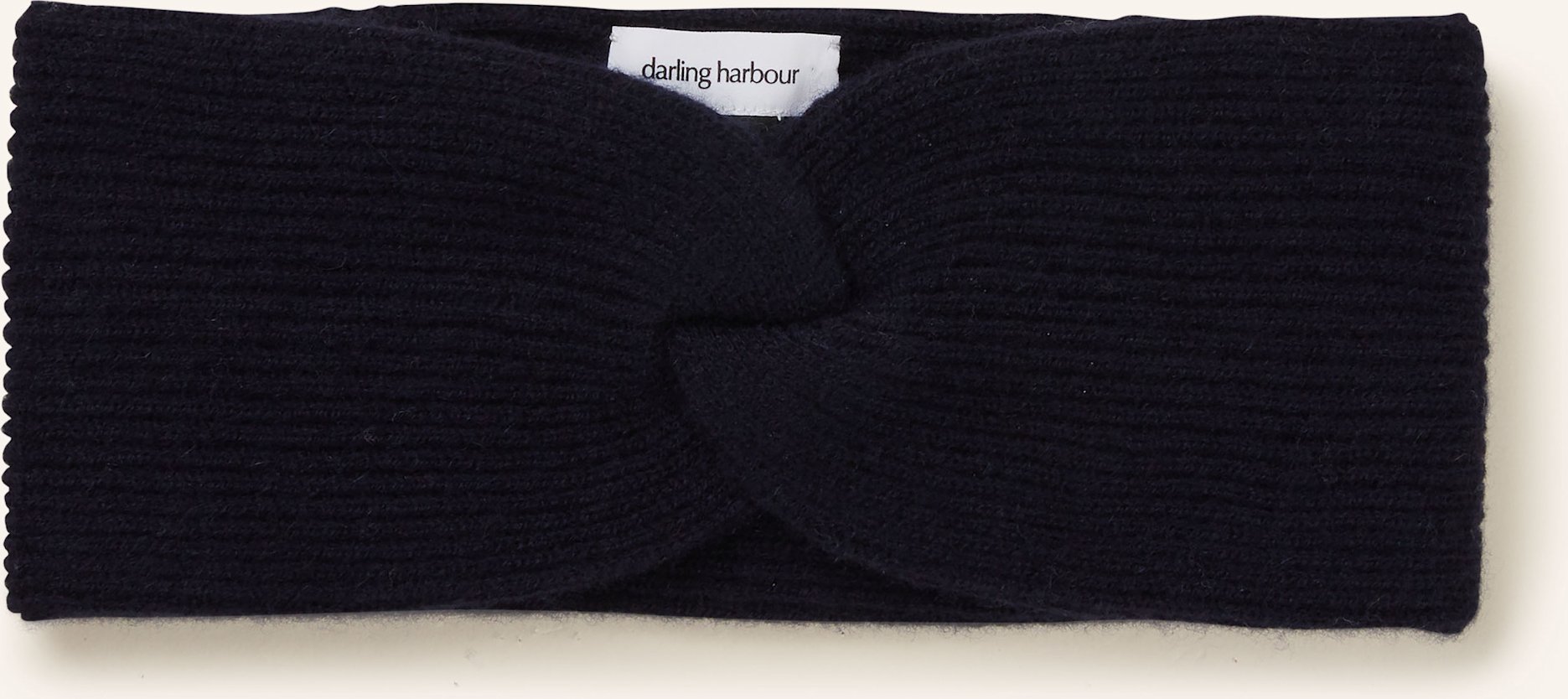 Darling Harbour Stirnband Aus Cashmere blau