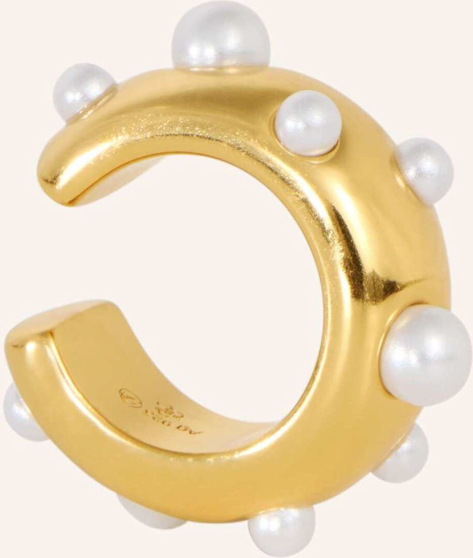 Pompidou Earcuff Bubble Pearls By Glambou gold