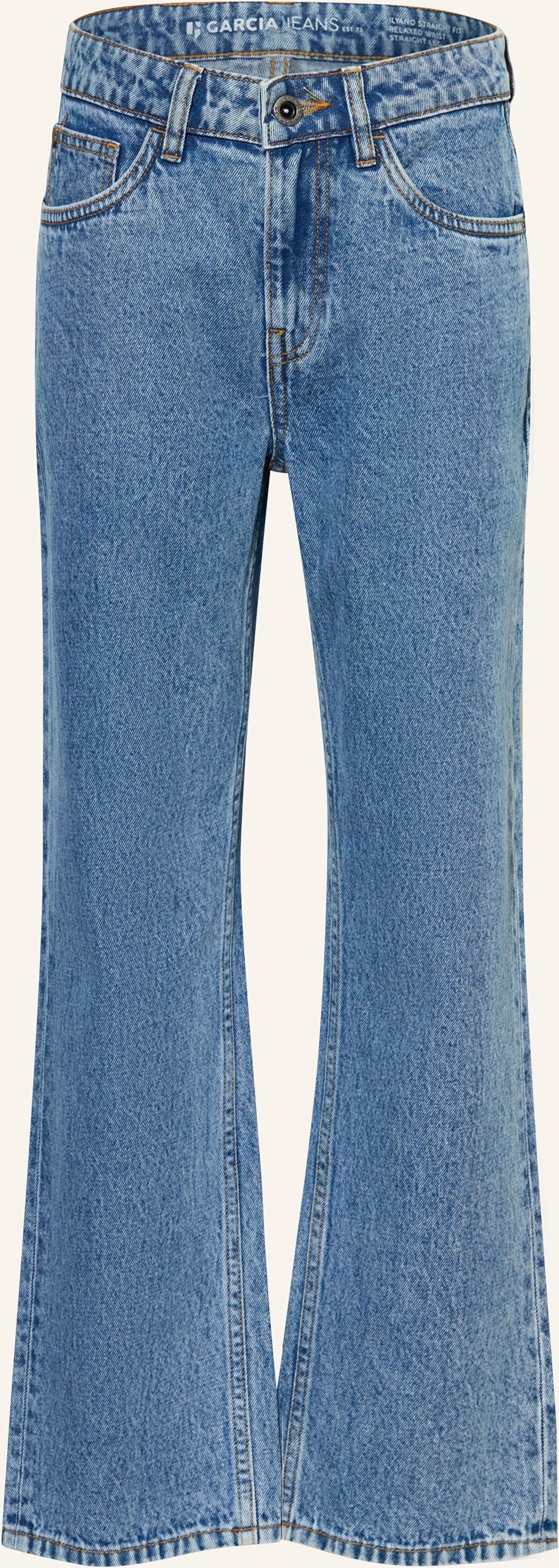 Garcia Jeans Ilyano Straight Fit blau