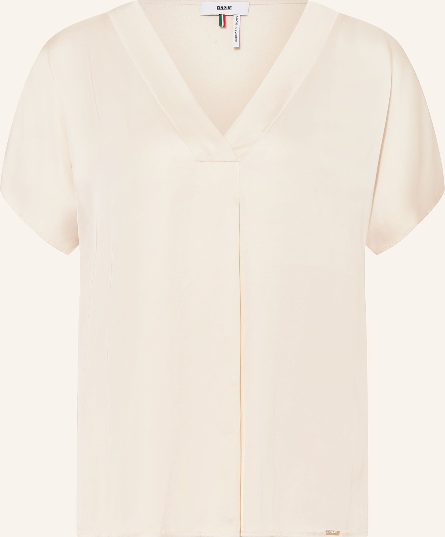 Cinque Blusentop Civane Im Materialmix beige