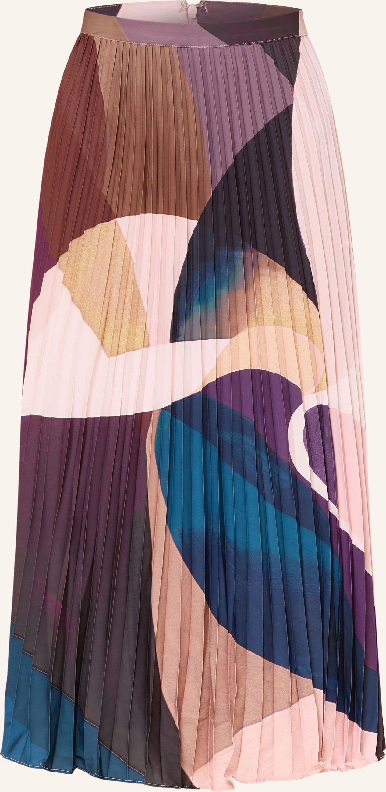 Phase Eight Plisseerock Elmina lila