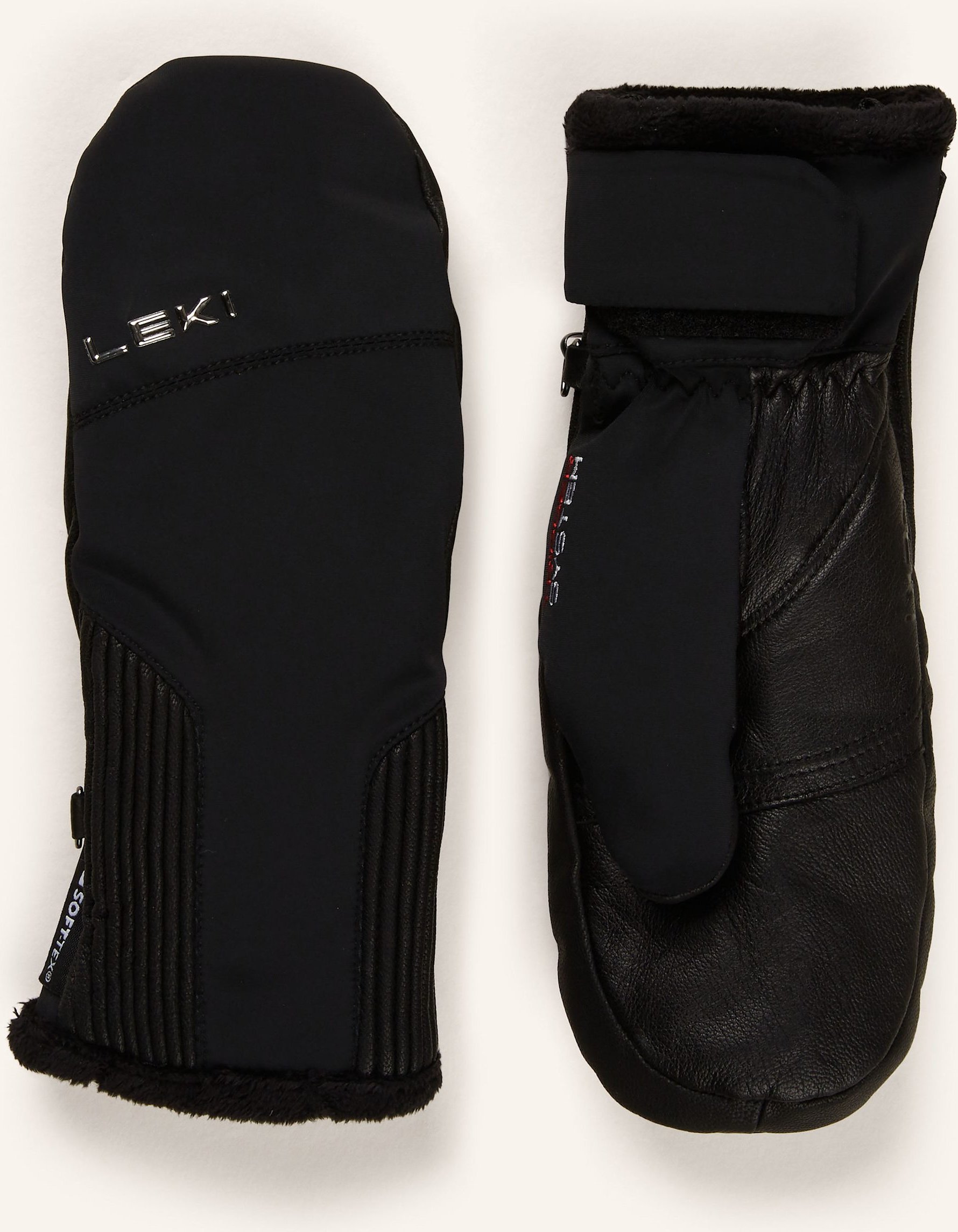 Thumbnail - Leki Skihandschuhe Vallarta 3d schwarz