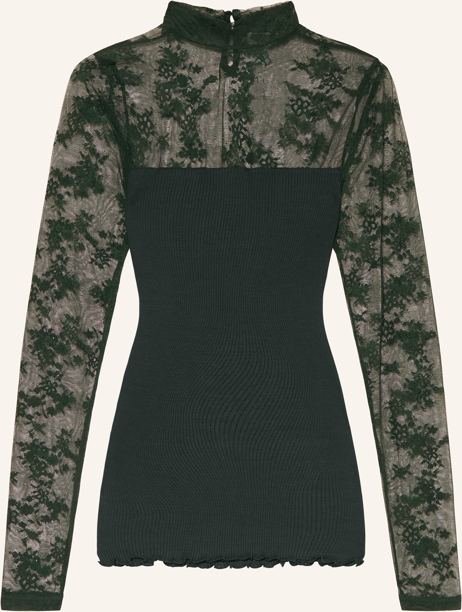 Rosemunde Longsleeve Balta Im Materialmix gruen