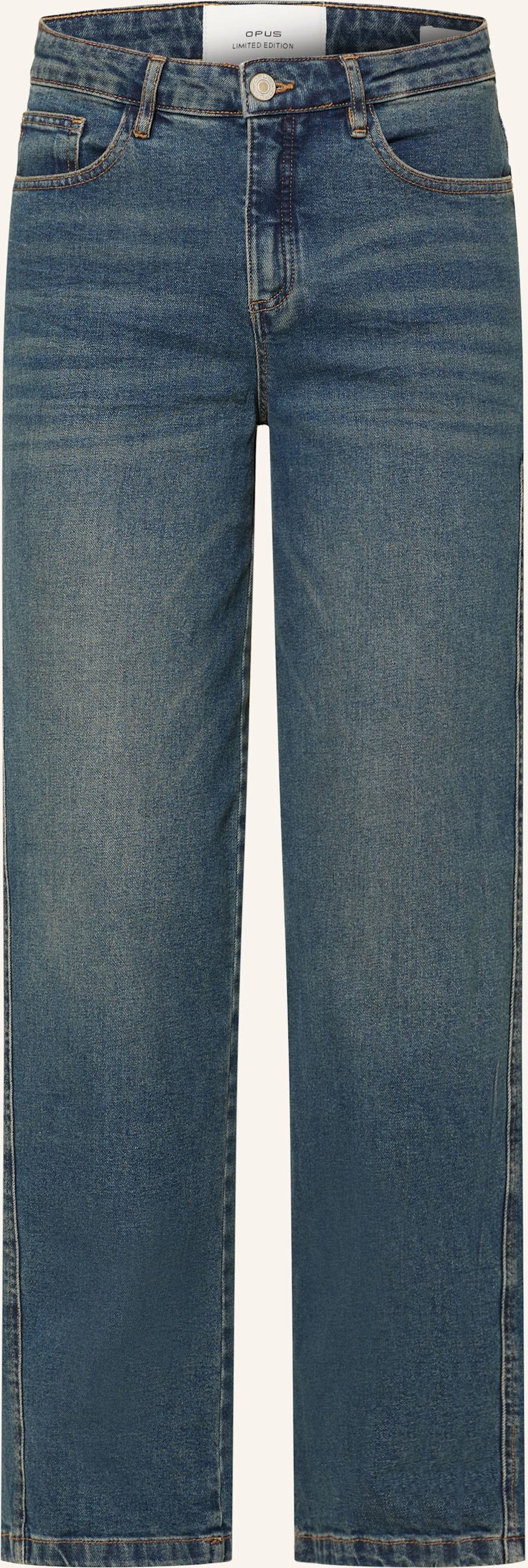 Opus Wide Leg Jeans Miva Spirit blau