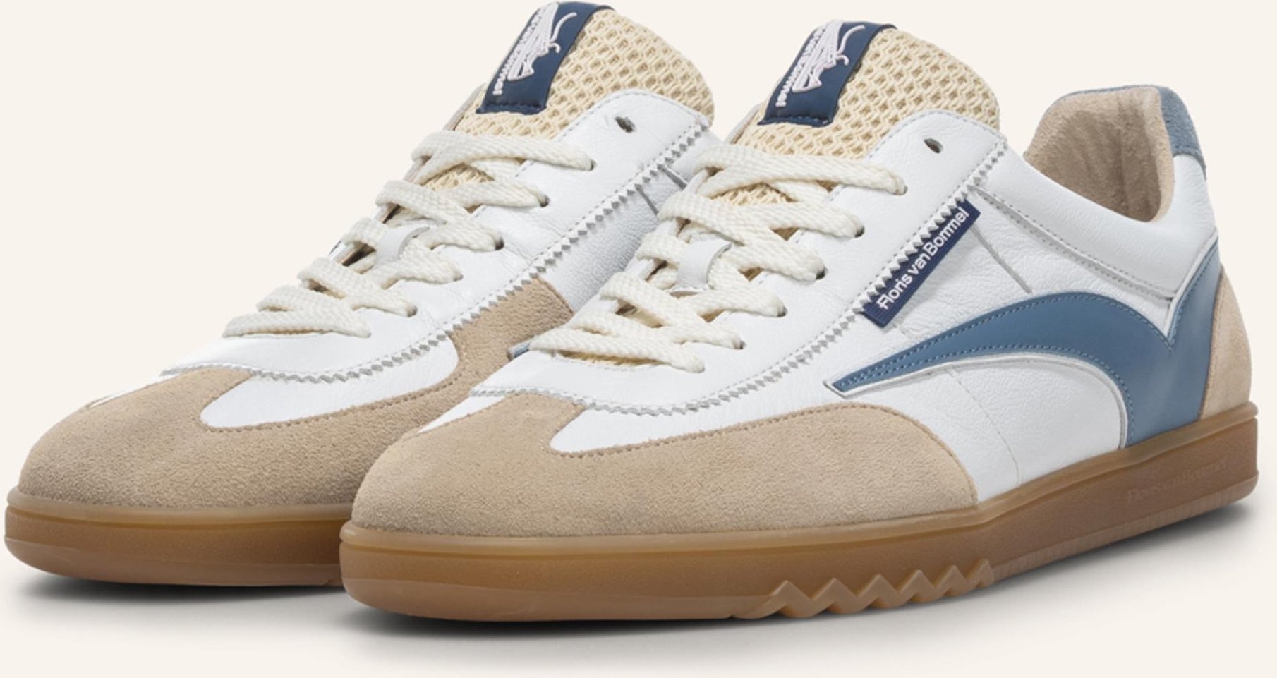 Floris Van Bommel Sneaker De Zaler 01 blau