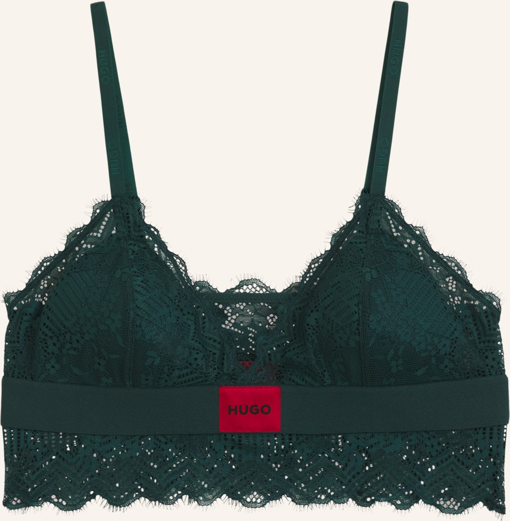 Hugo Triangel-Bh Lace gruen