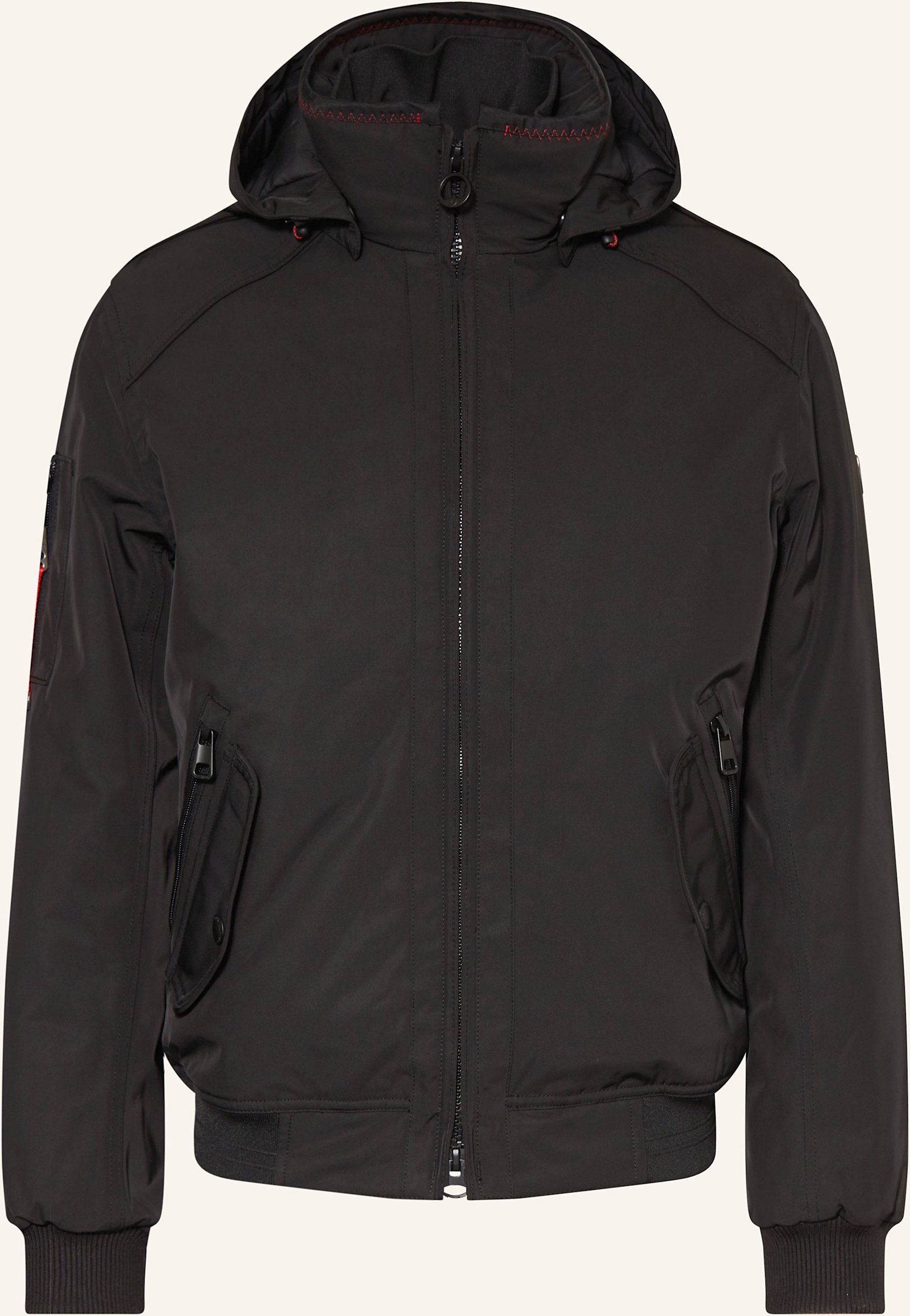 Wellensteyn Jacke Cicero Mit Abnehmbarer Kapuze schwarz