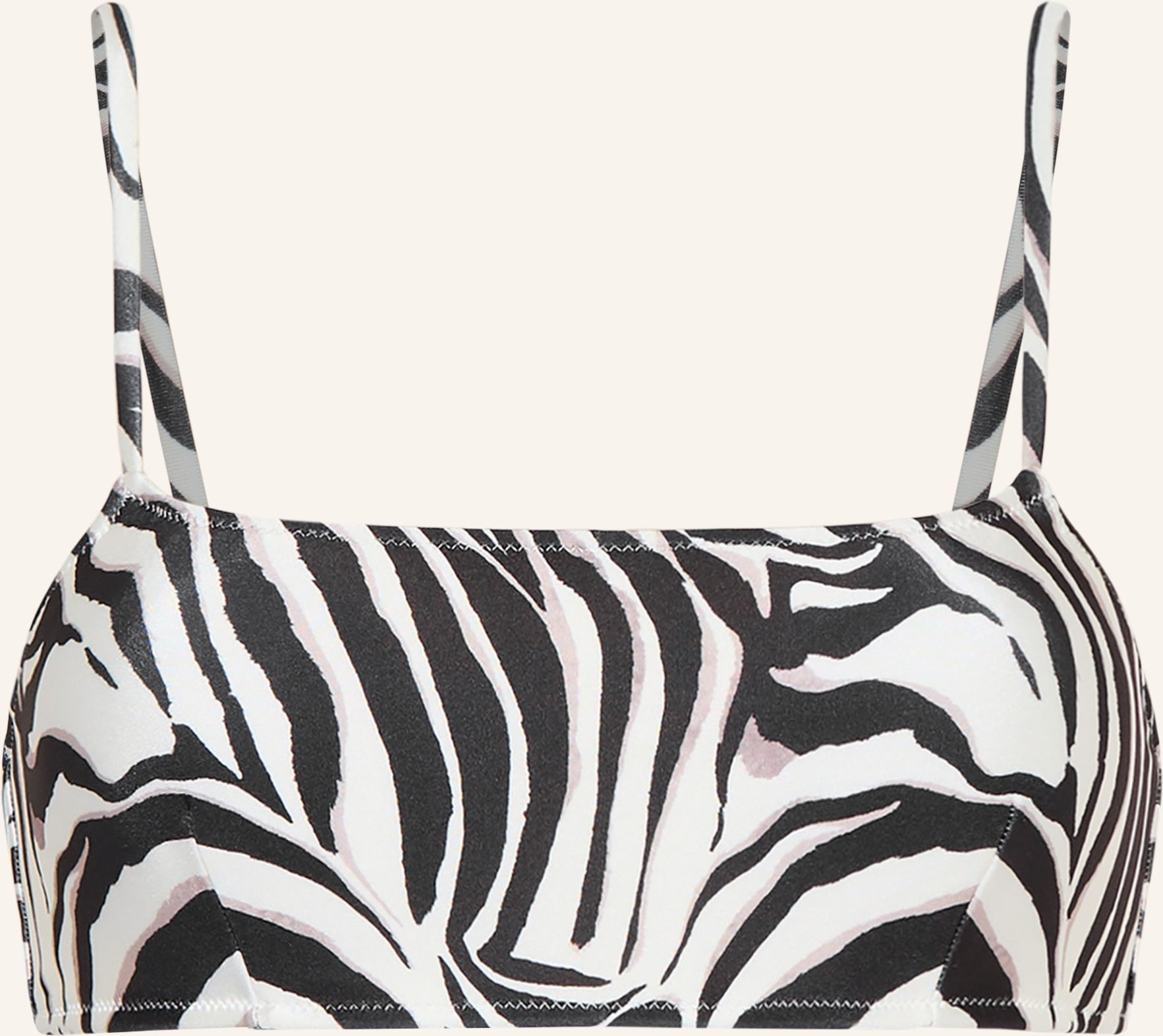 Mrs & Hugs Bustier-Bikini-Top schwarz