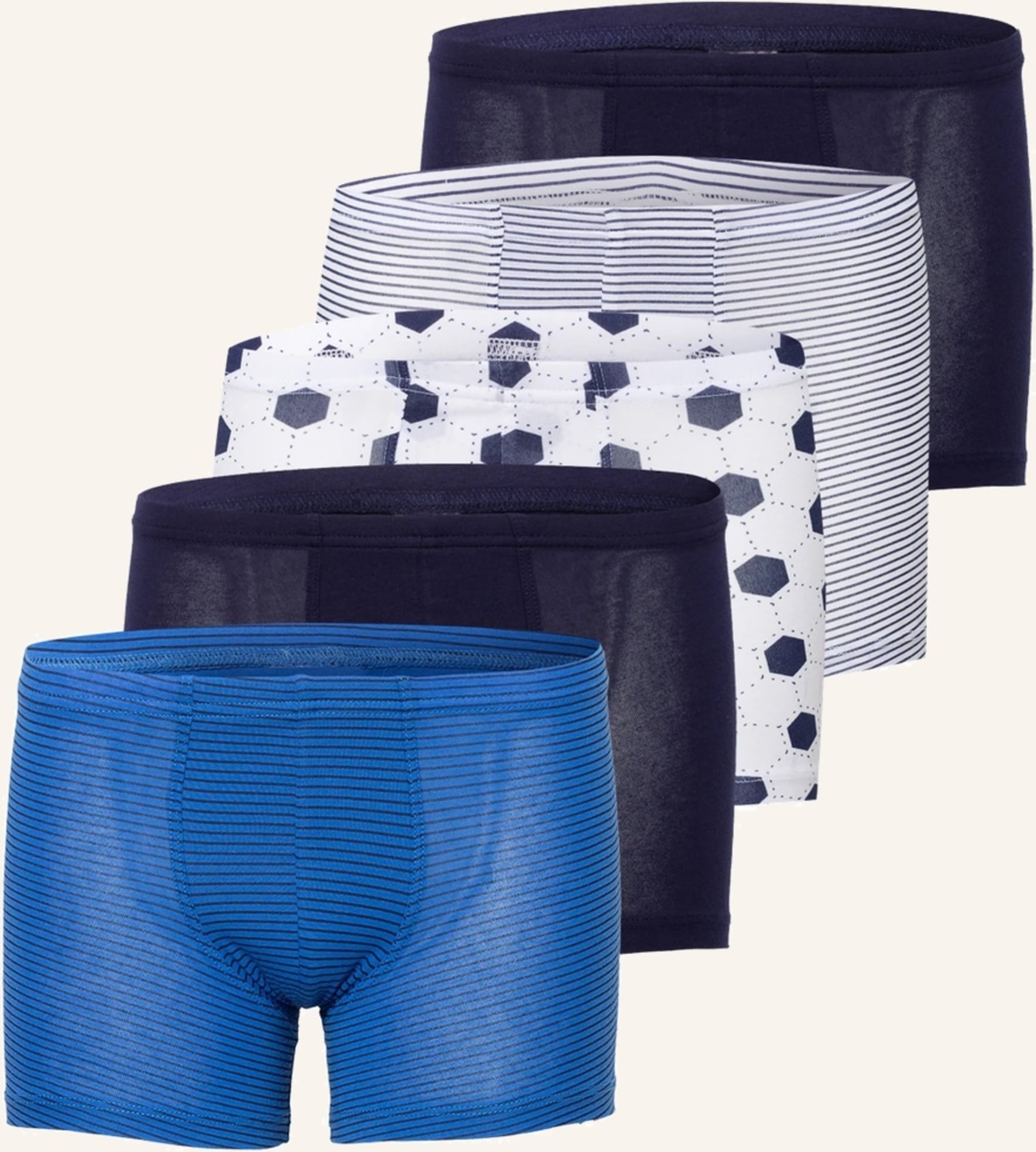 Schiesser 5er-Pack Boxershorts Original Classics weiss