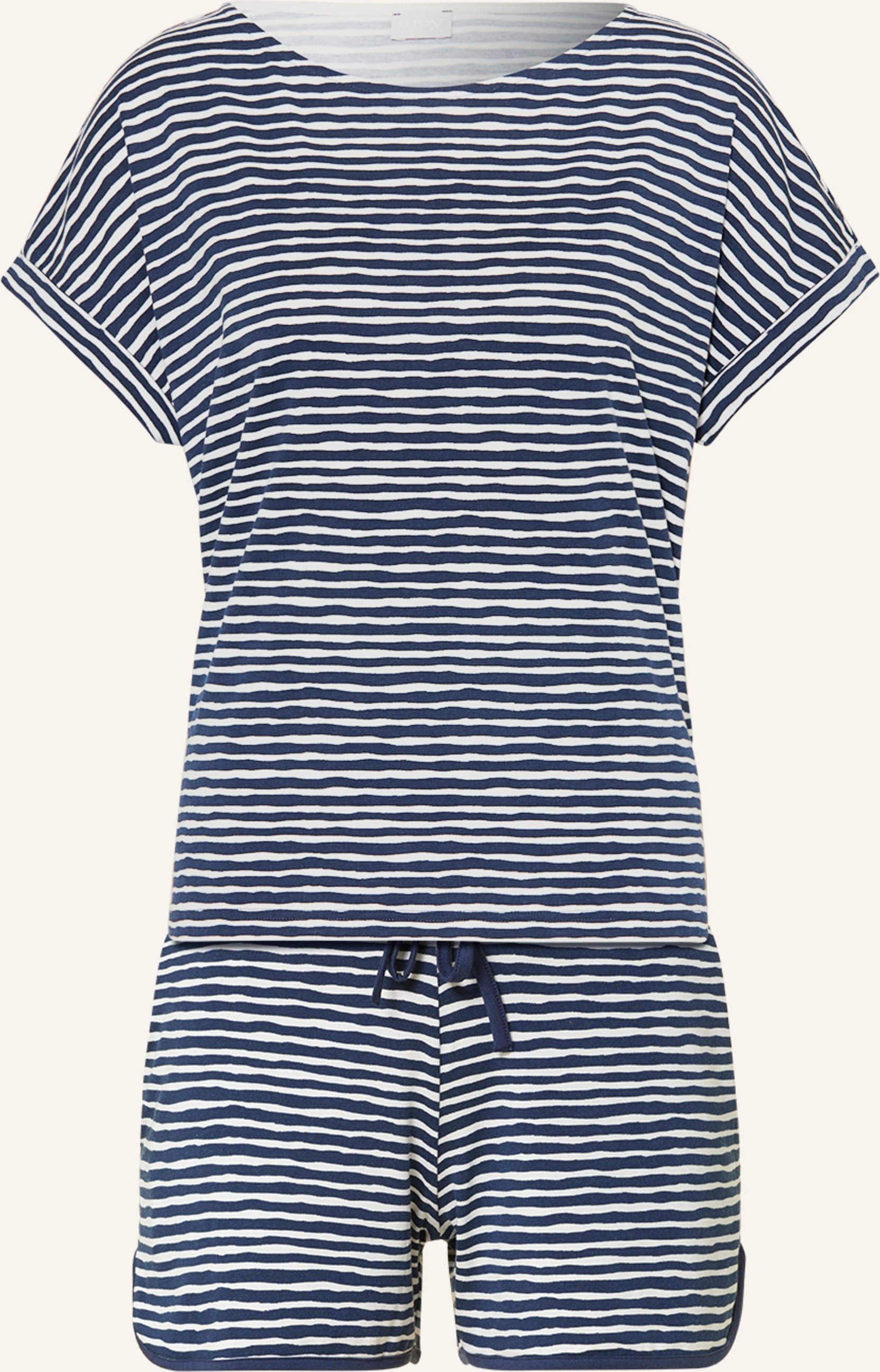 Mey Shorty-Schlafanzug blau