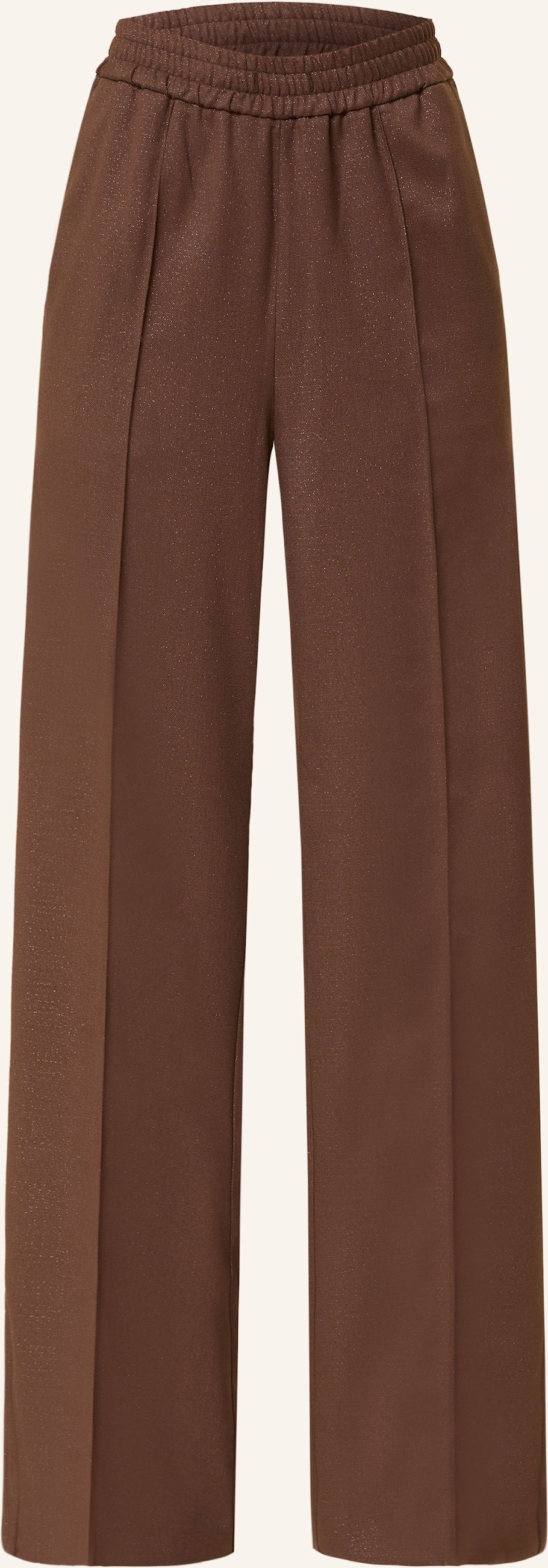 Liu Jo Hose Im Jogging-Stil Mit Gitzergarn braun