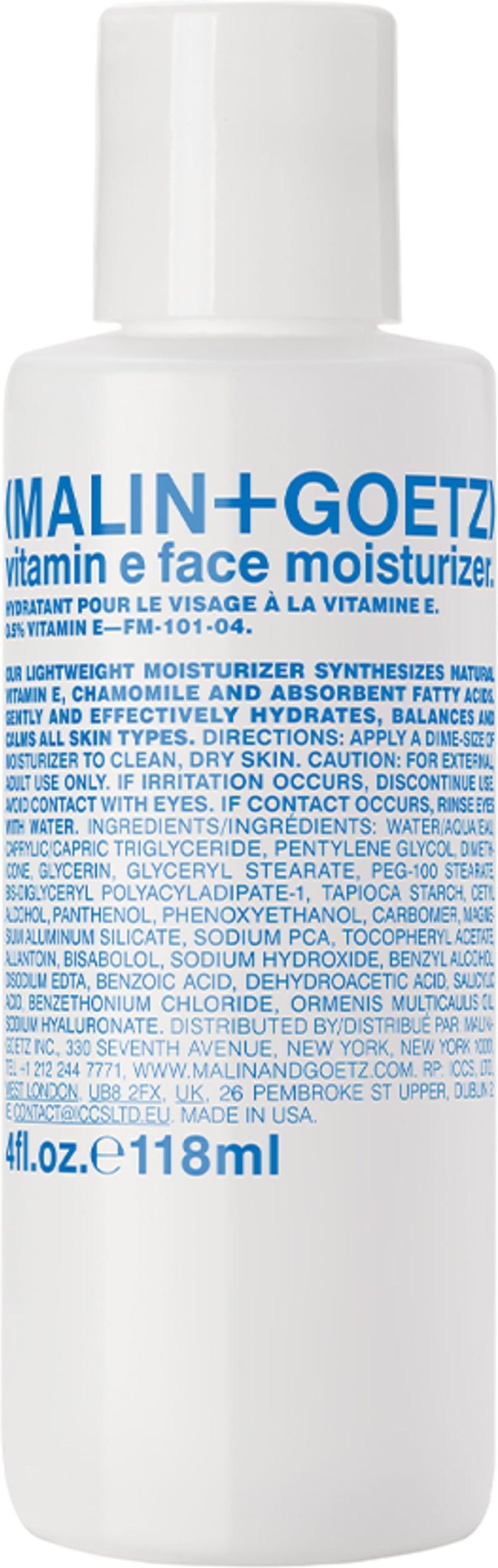 (Malin+Goetz) Vitamin E Face Moisturizer Gesichtscreme 118 ml